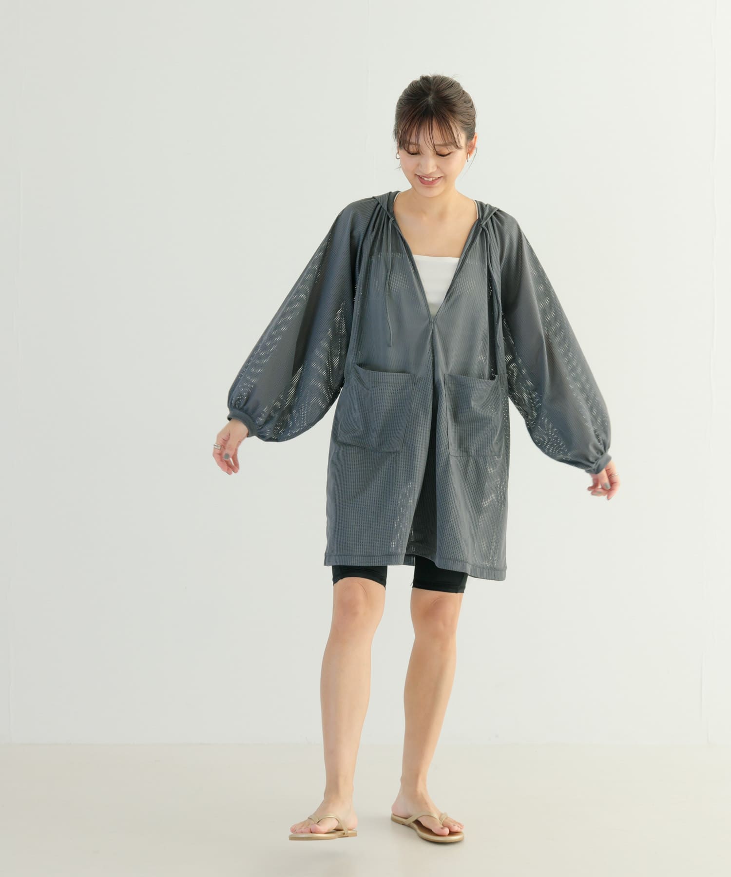 身長：163cm サイズ：Free