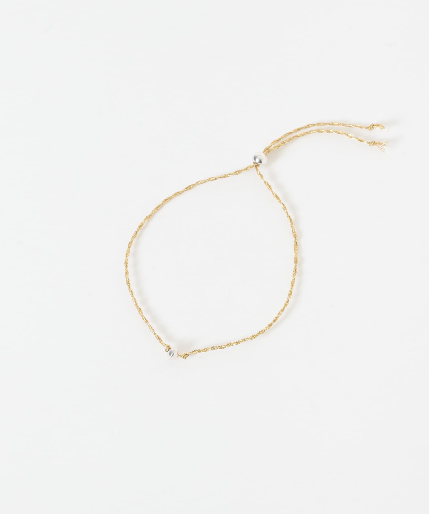 decor『デコール』　String Bracelet YELLOW -
