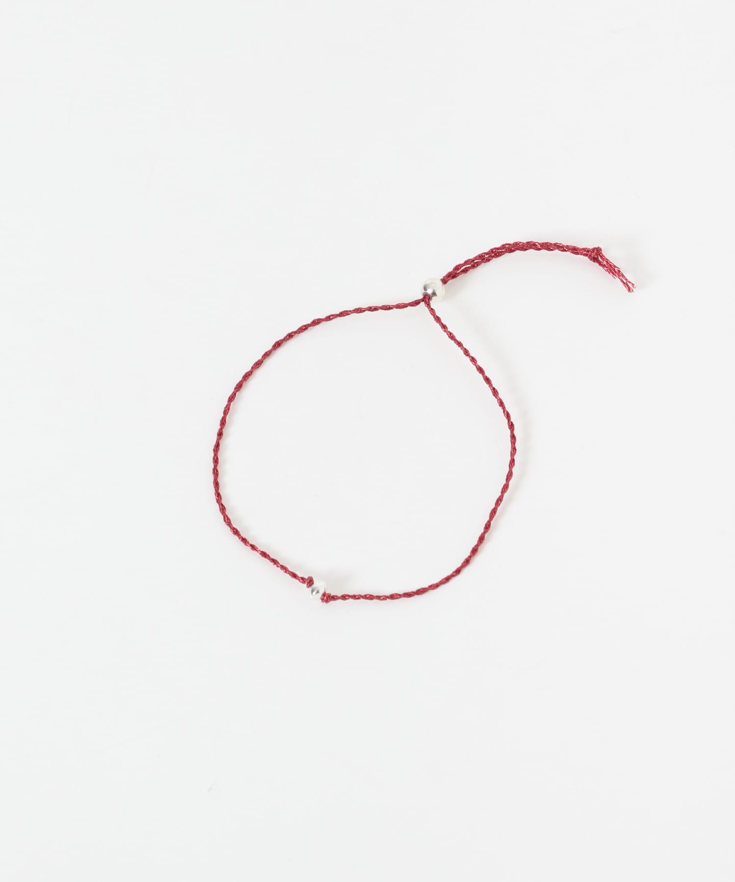 decor『デコール』　String Bracelet RED -
