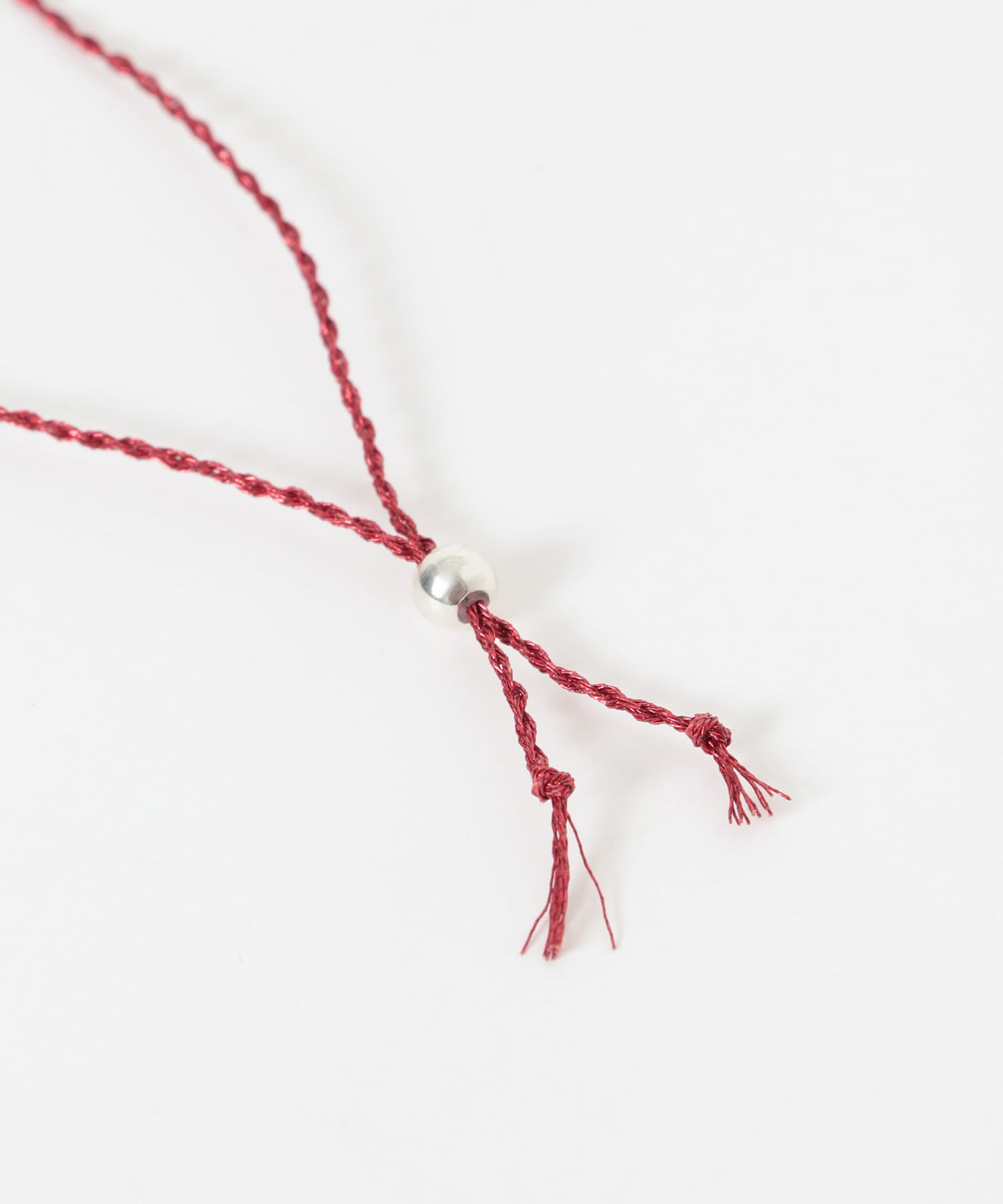 decor『デコール』　String Bracelet RED -