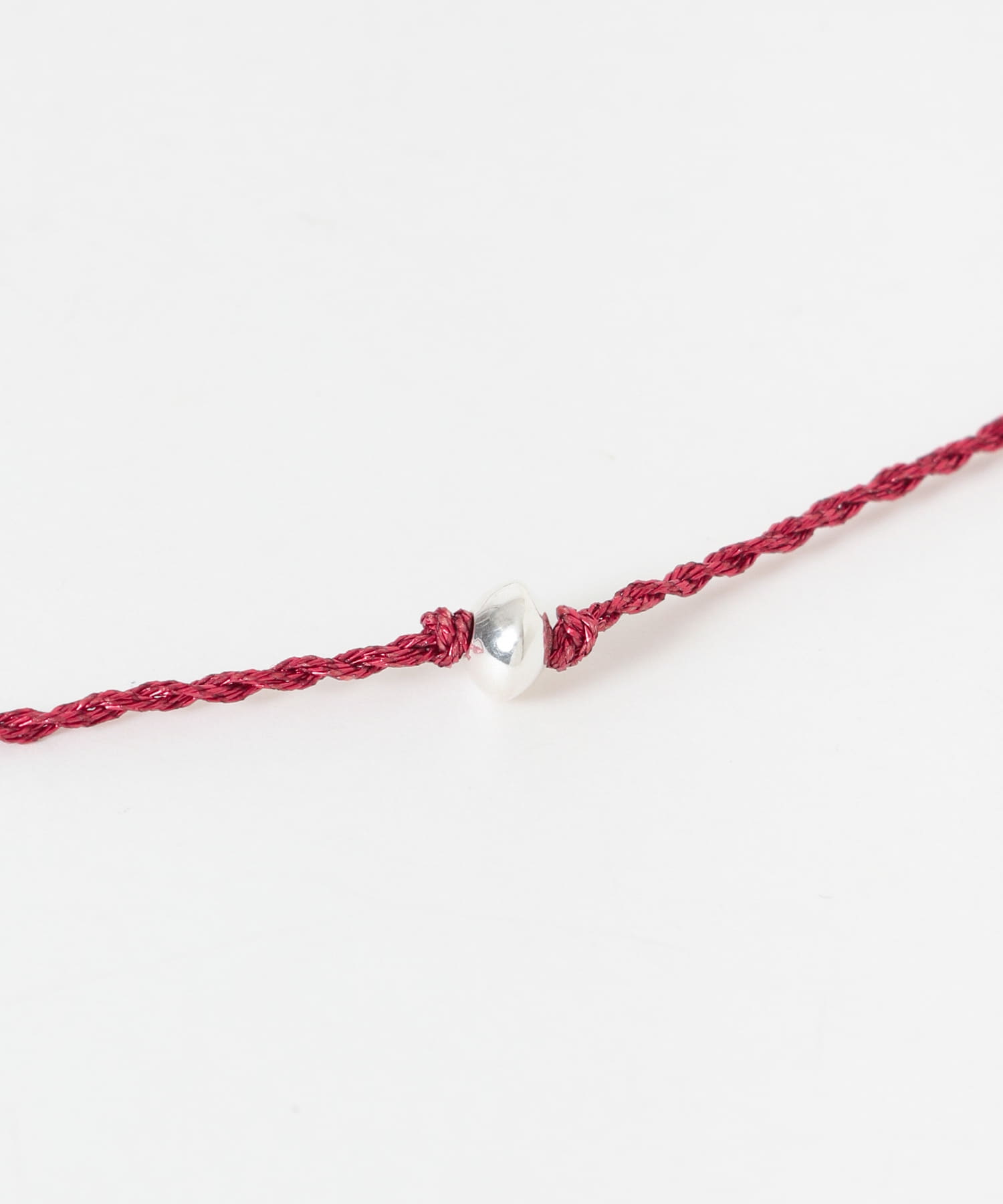 decor『デコール』　String Bracelet RED -