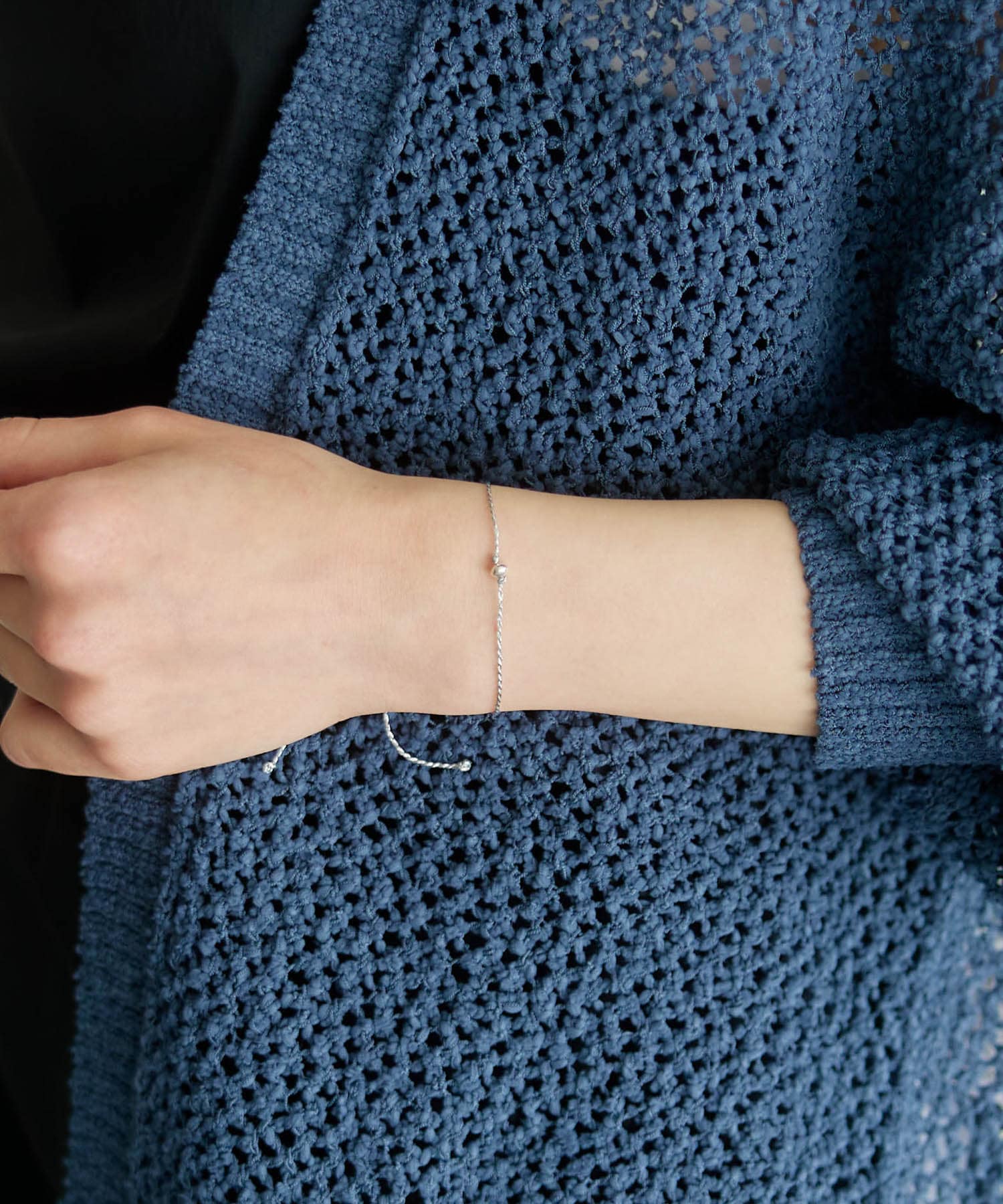 decor『デコール』　String Bracelet SILVER -