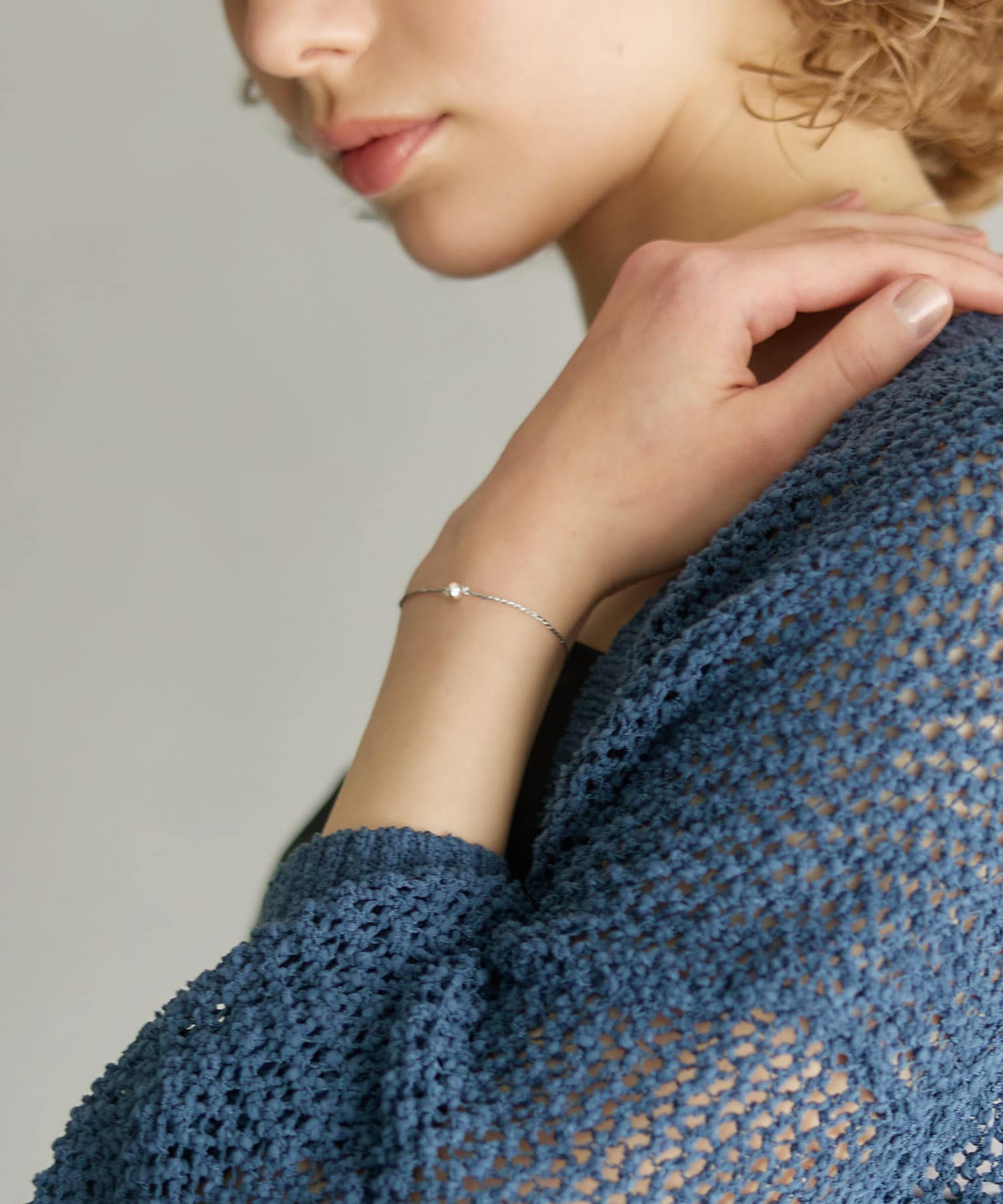 decor『デコール』　String Bracelet SILVER -