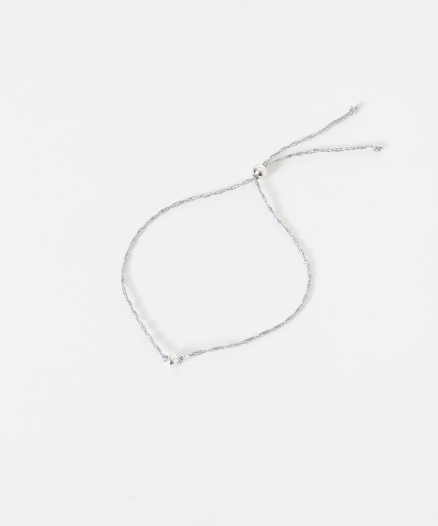 decor『デコール』　String Bracelet SILVER -