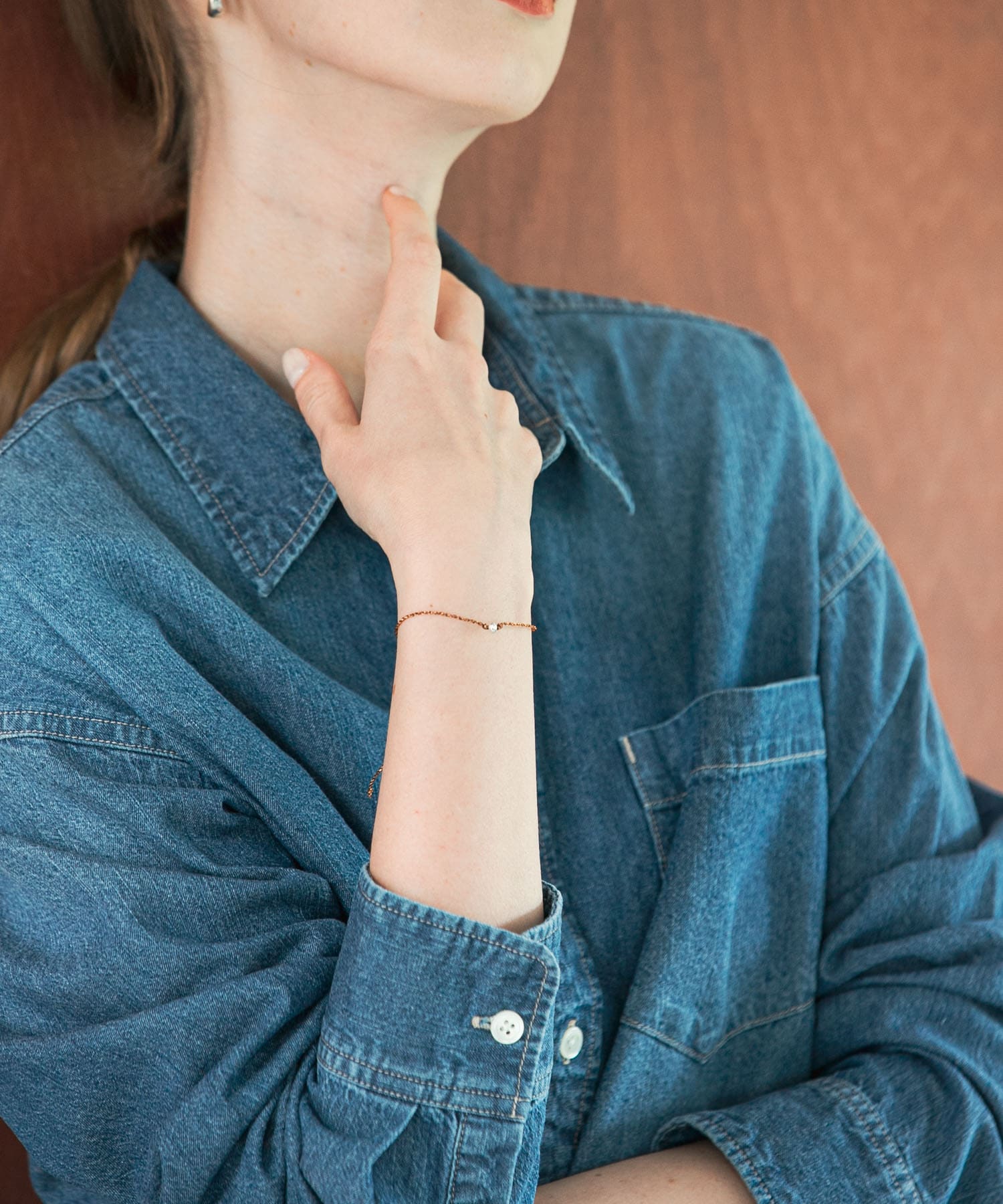 decor『デコール』　String Bracelet BRONZE -