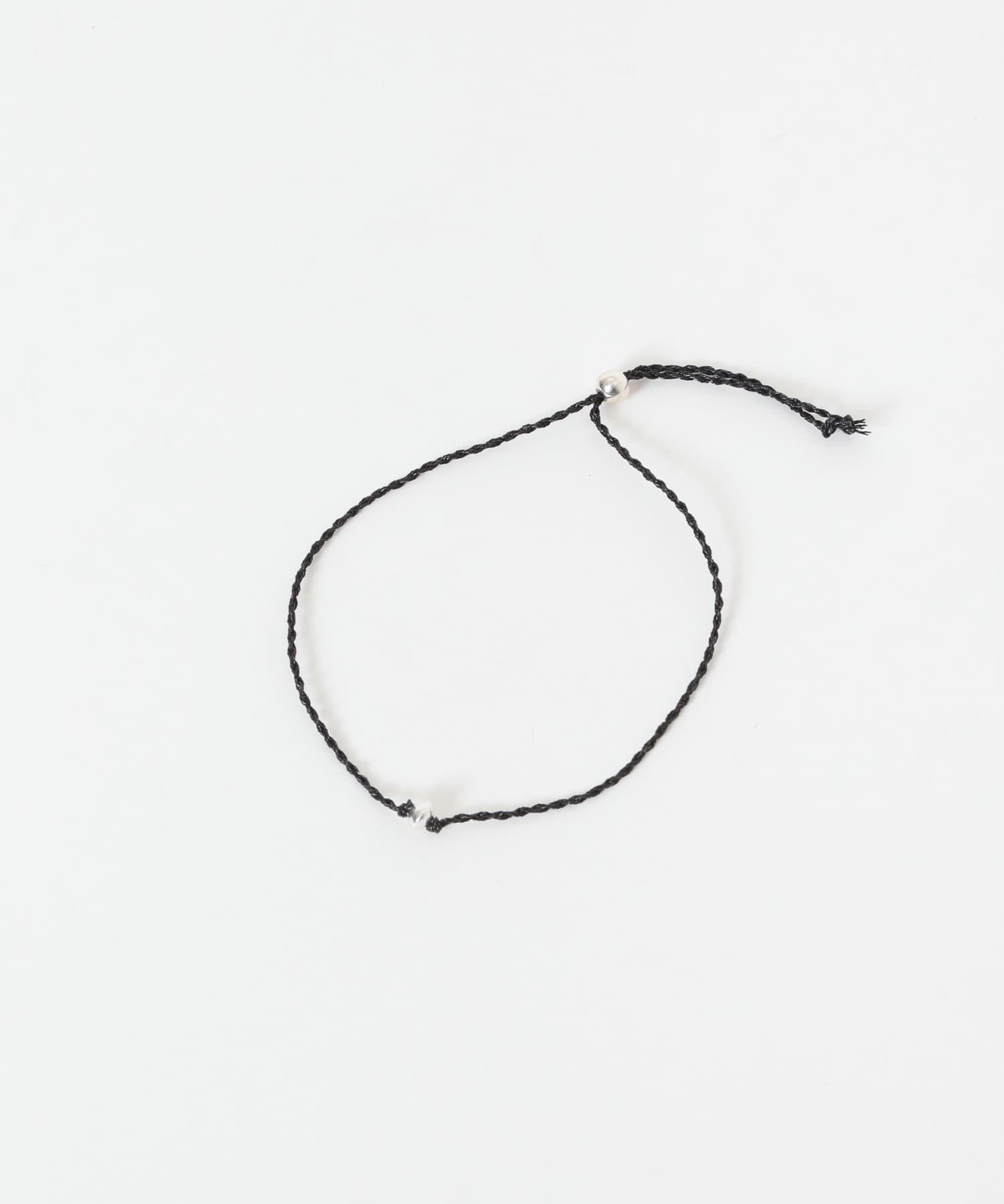 decor『デコール』　String Bracelet BLACK -