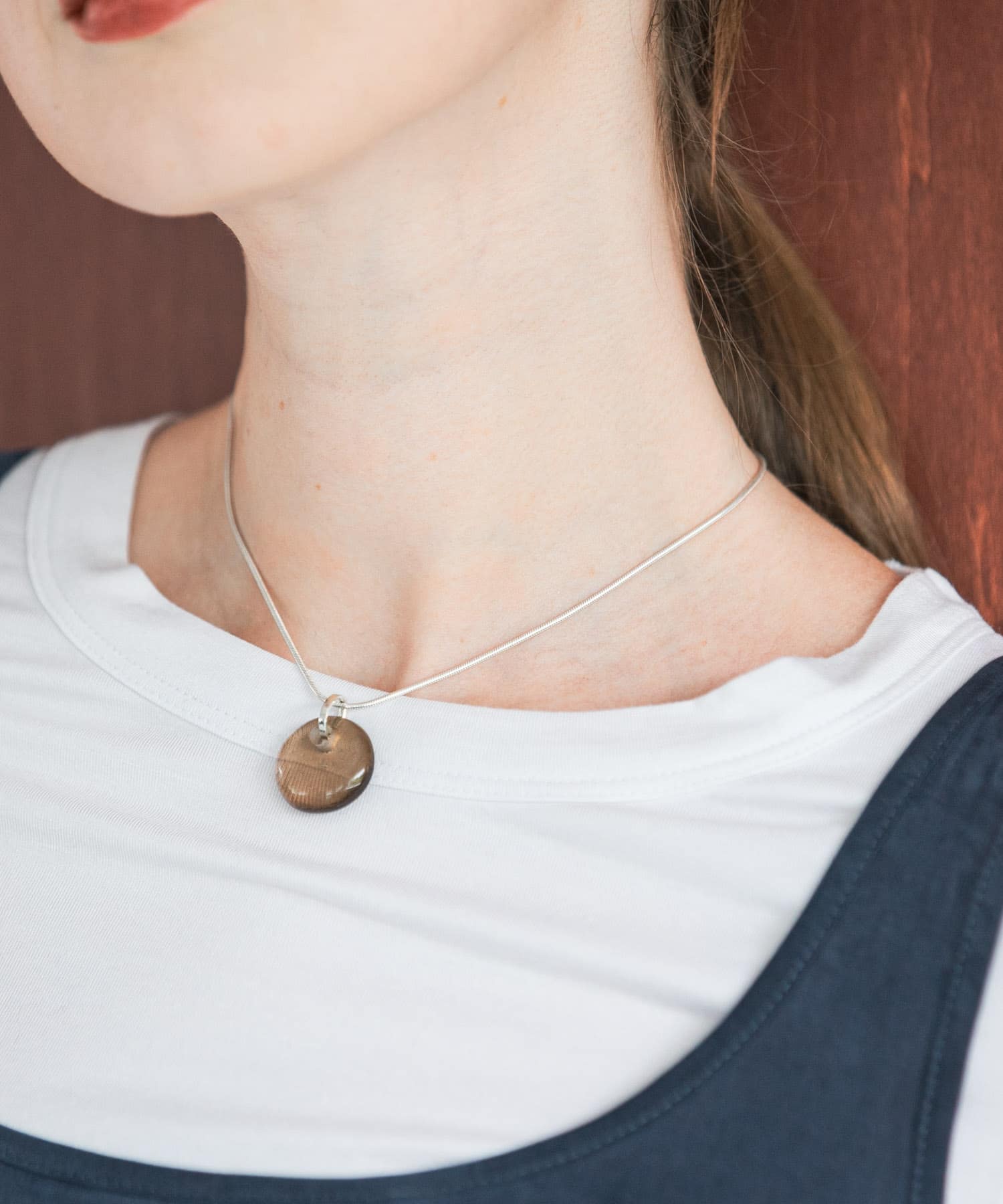 decor『デコール』　Roundglass Necklace