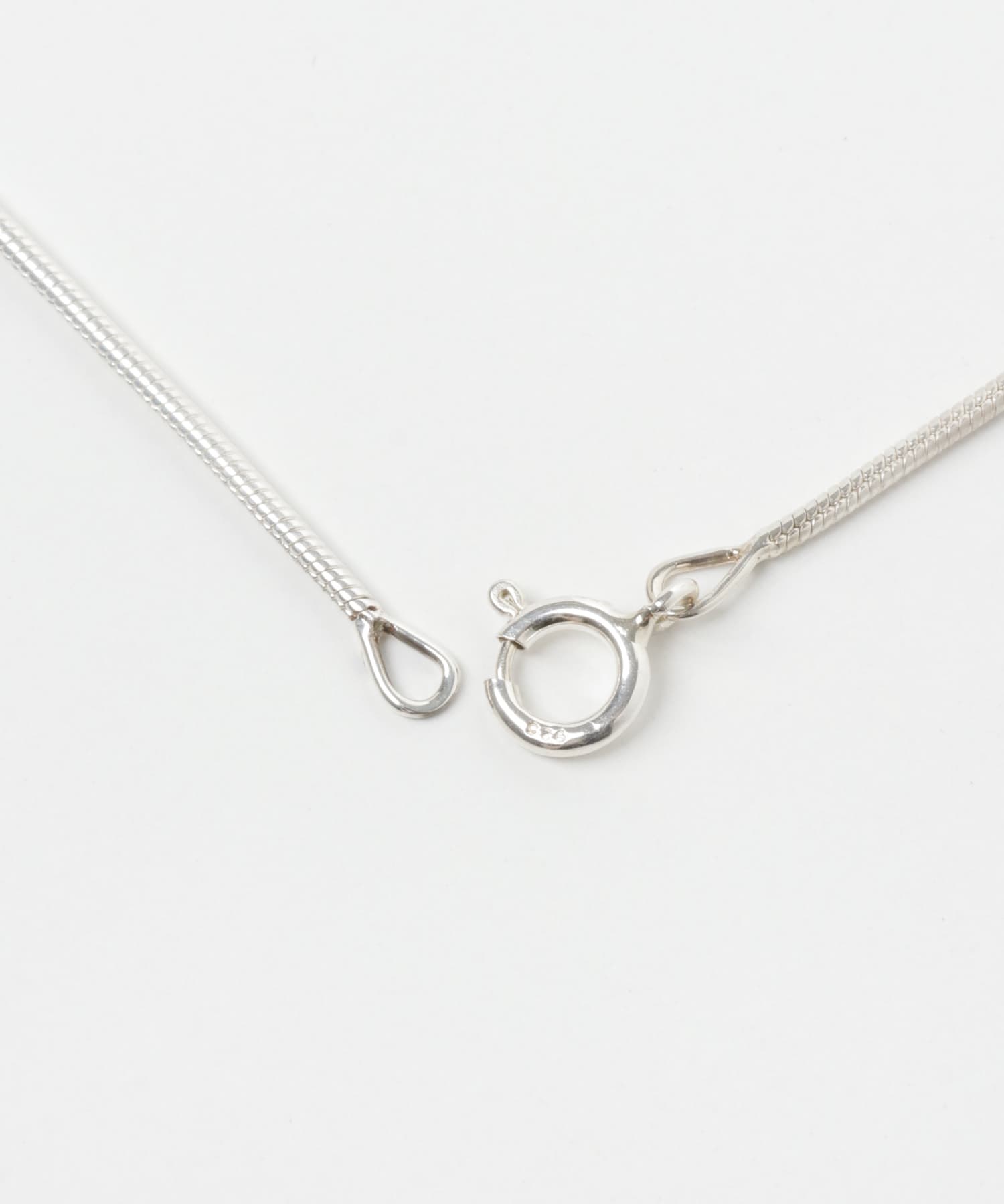 decor『デコール』　Rectangleglass Necklace YELLOW -