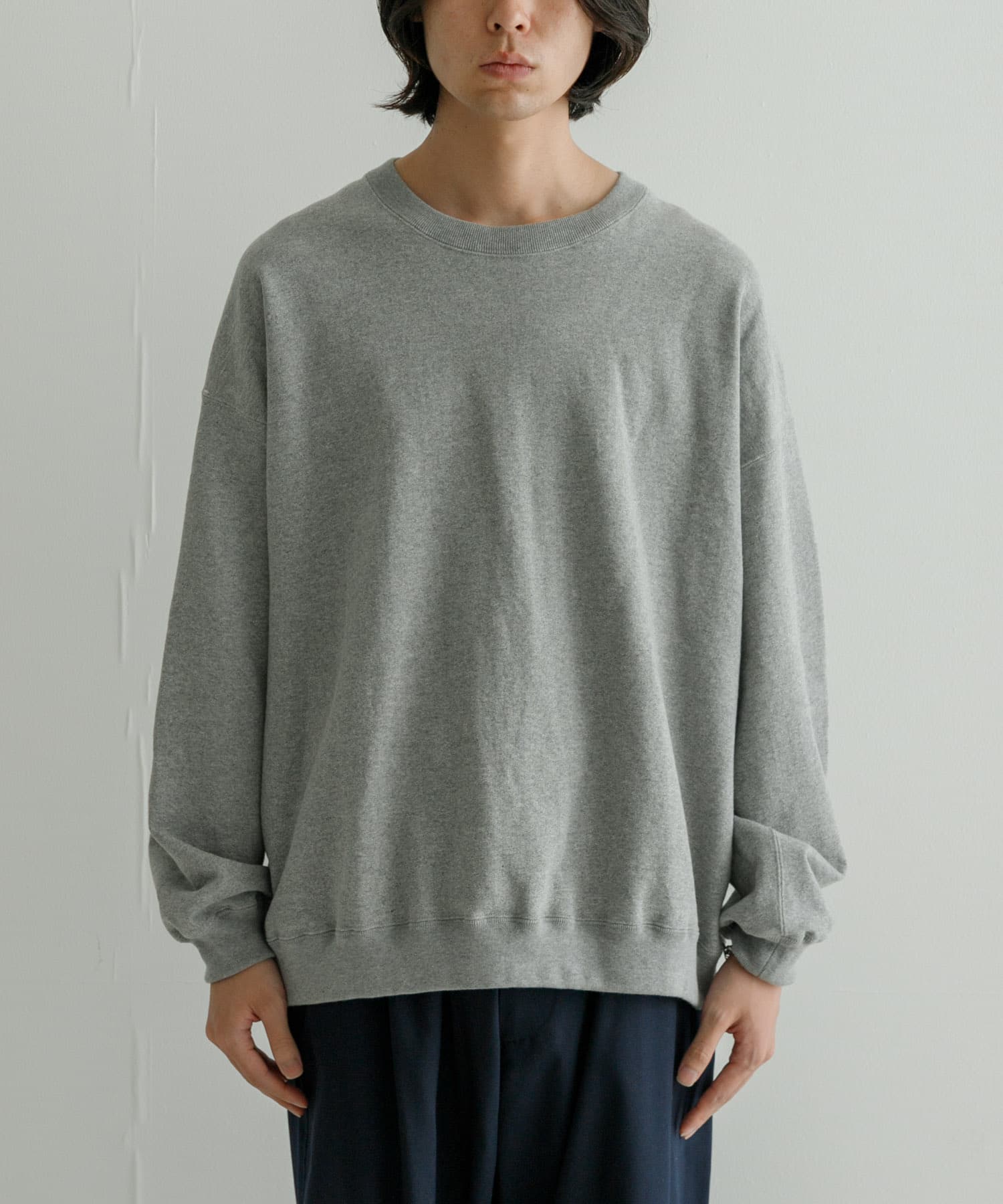 SUPER WIDE SWEAT CREWNECK