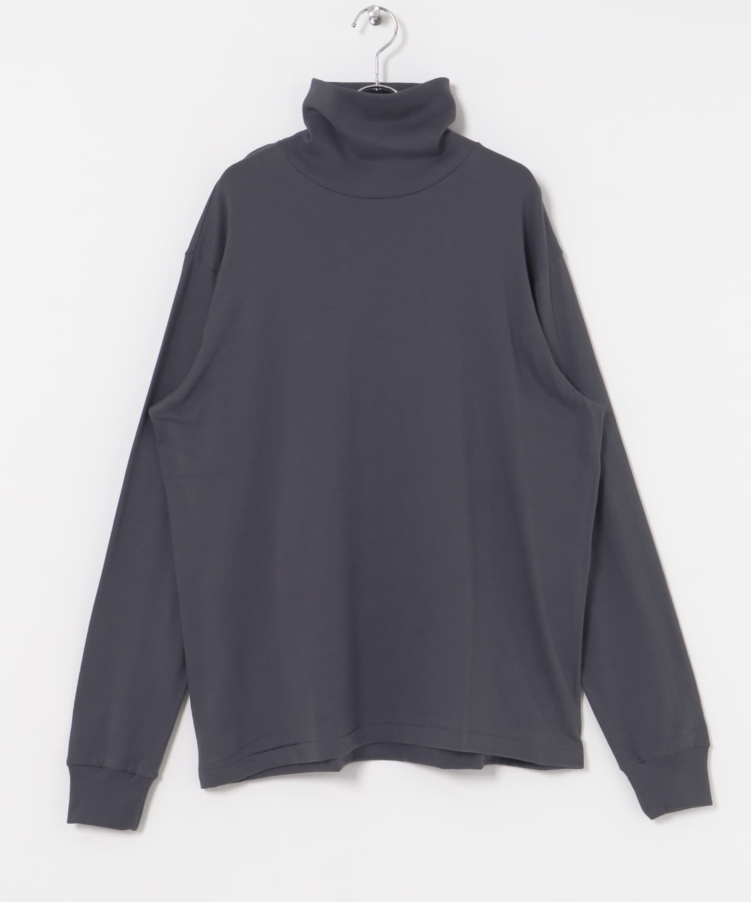 久米繊維別注タートルネックLONG-SLEEVE T-SHIRTS S NAVY M