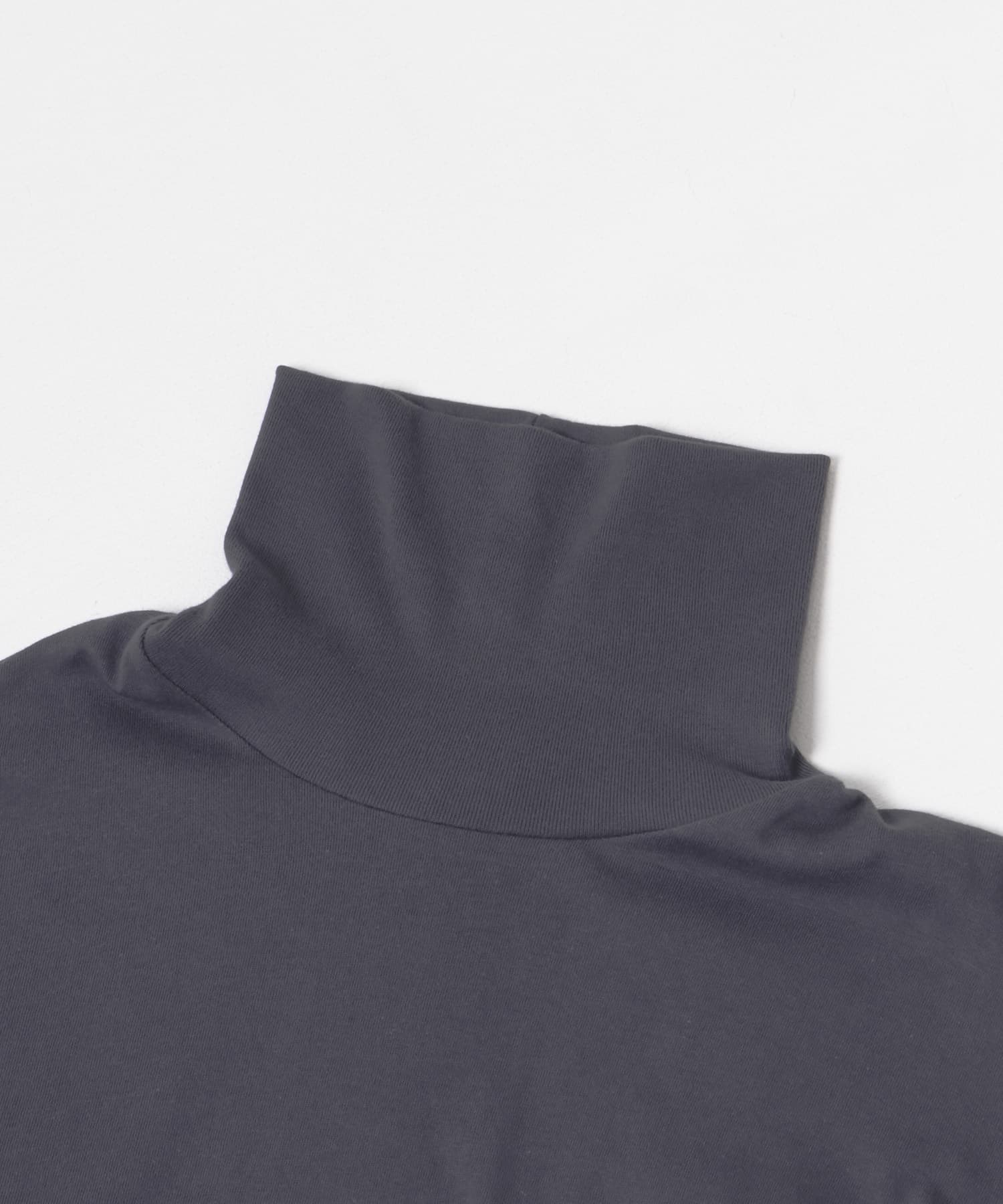 久米繊維別注タートルネックLONG-SLEEVE T-SHIRTS S NAVY M