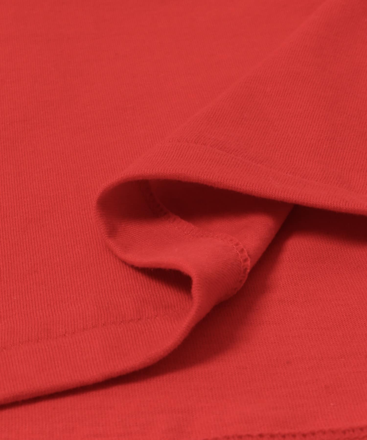 久米繊維別注タートルネックLONG-SLEEVE T-SHIRTS RED M