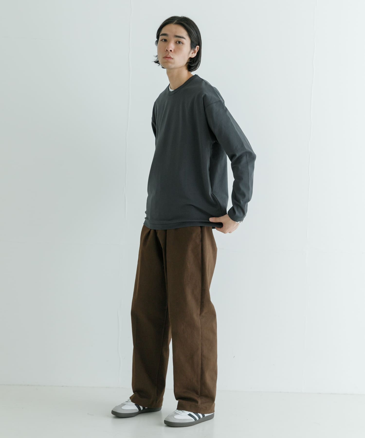 身長：177cm サイズ：L