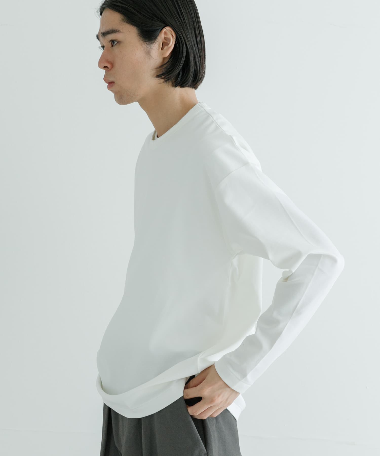 身長：177cm サイズ：L