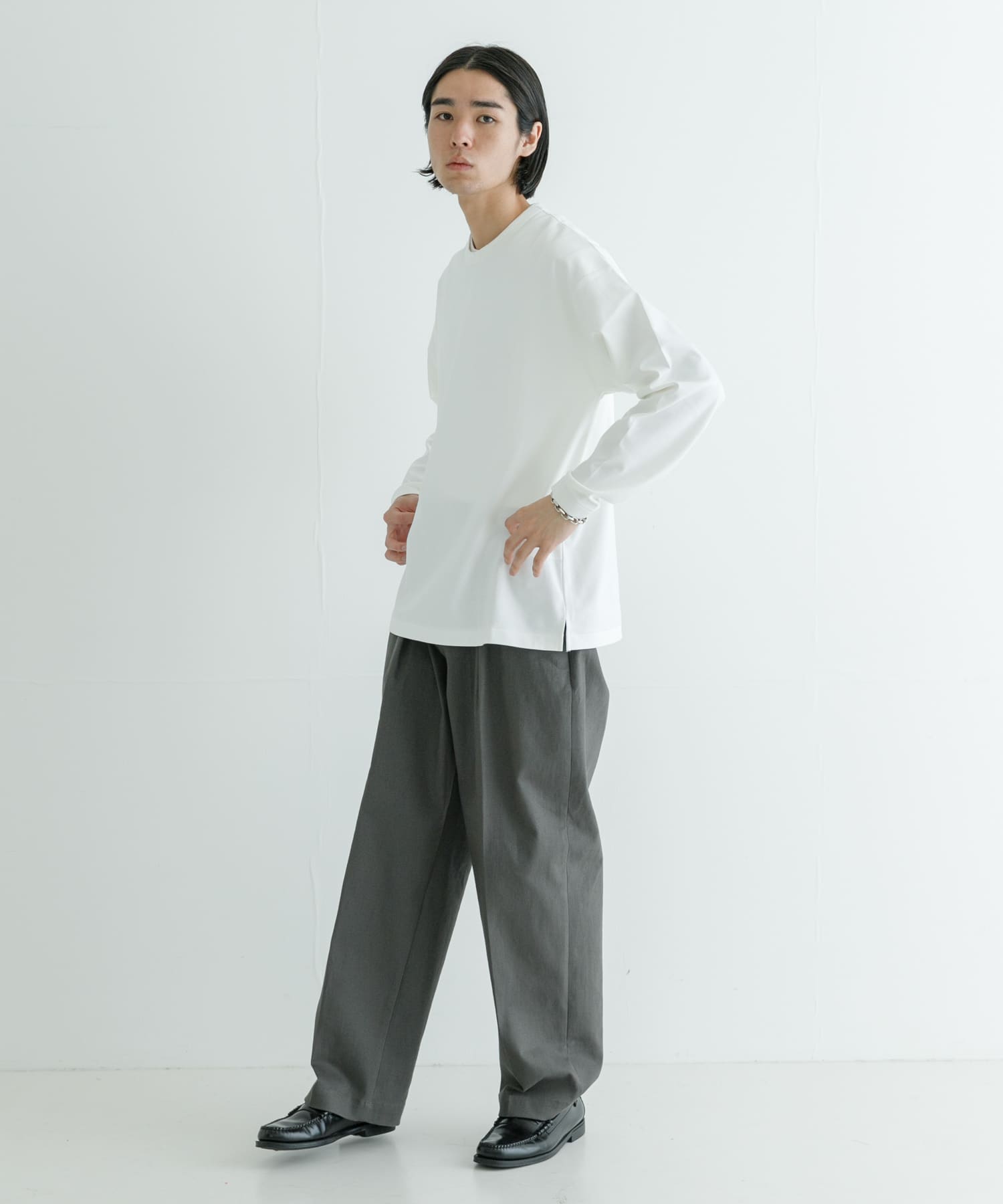 身長：177cm サイズ：L