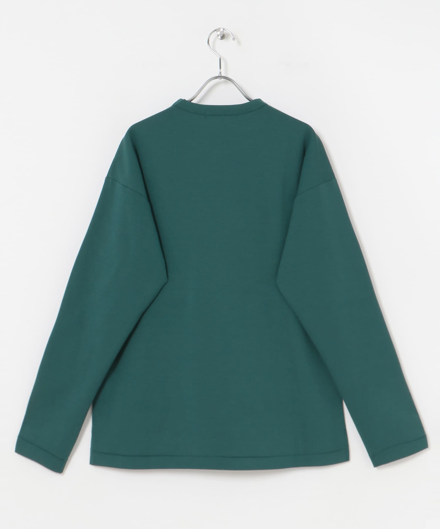 コットンナイロンスムージーロングスリーブ GREEN S