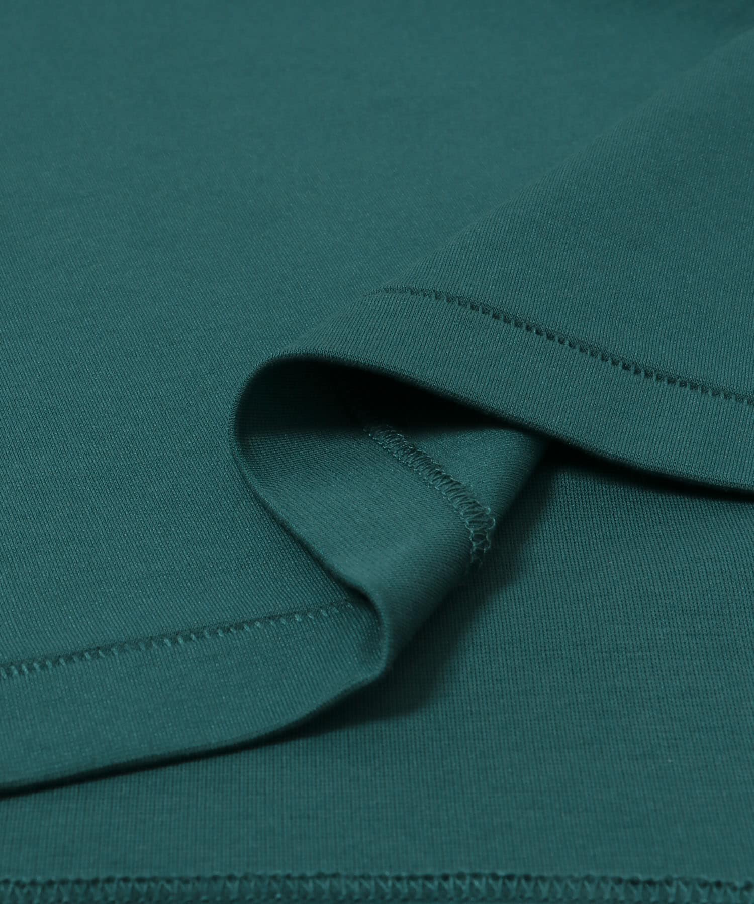 コットンナイロンスムージーロングスリーブ GREEN S