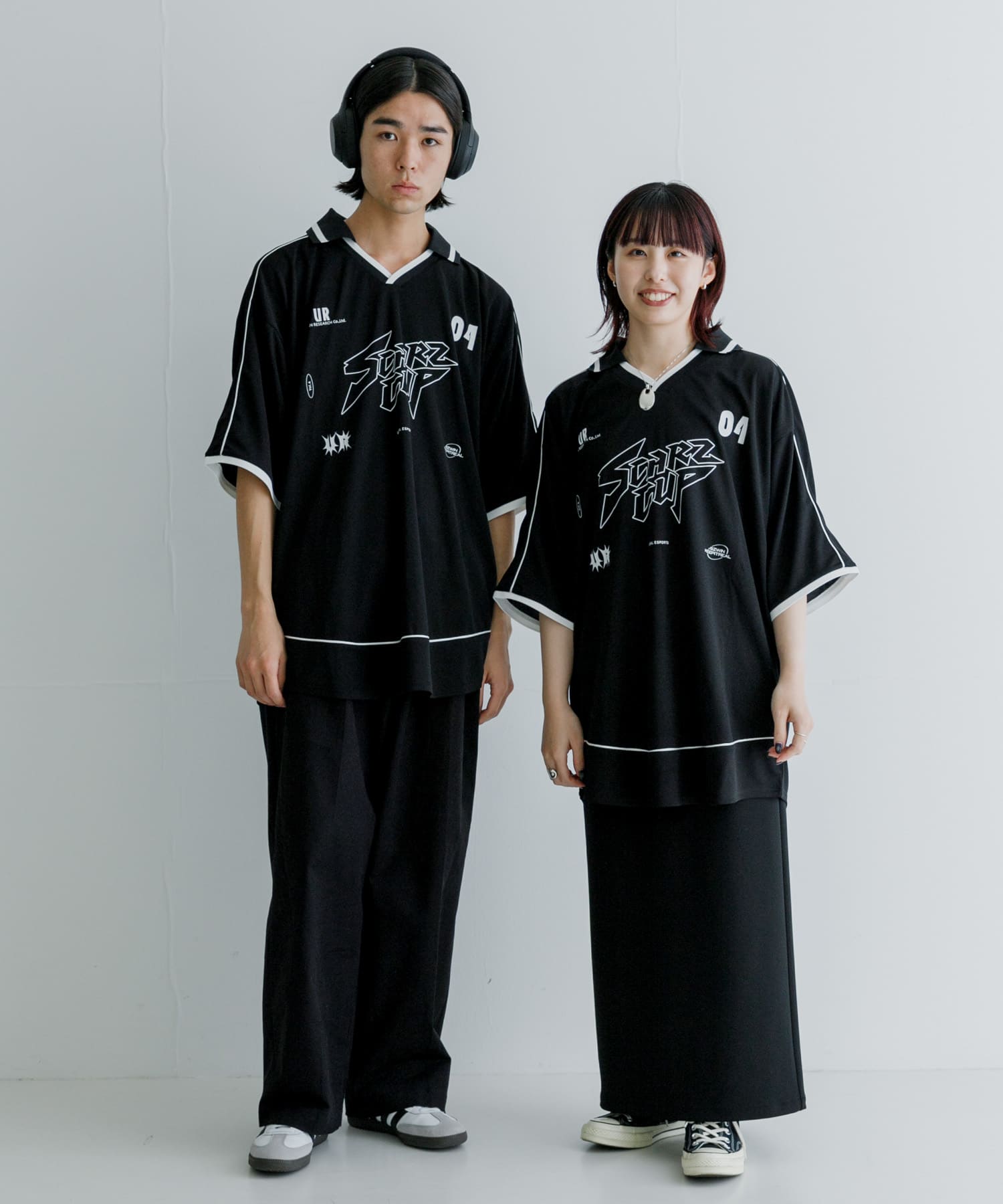 身長：177cm サイズ：L / 身長：153cm サイズ：M