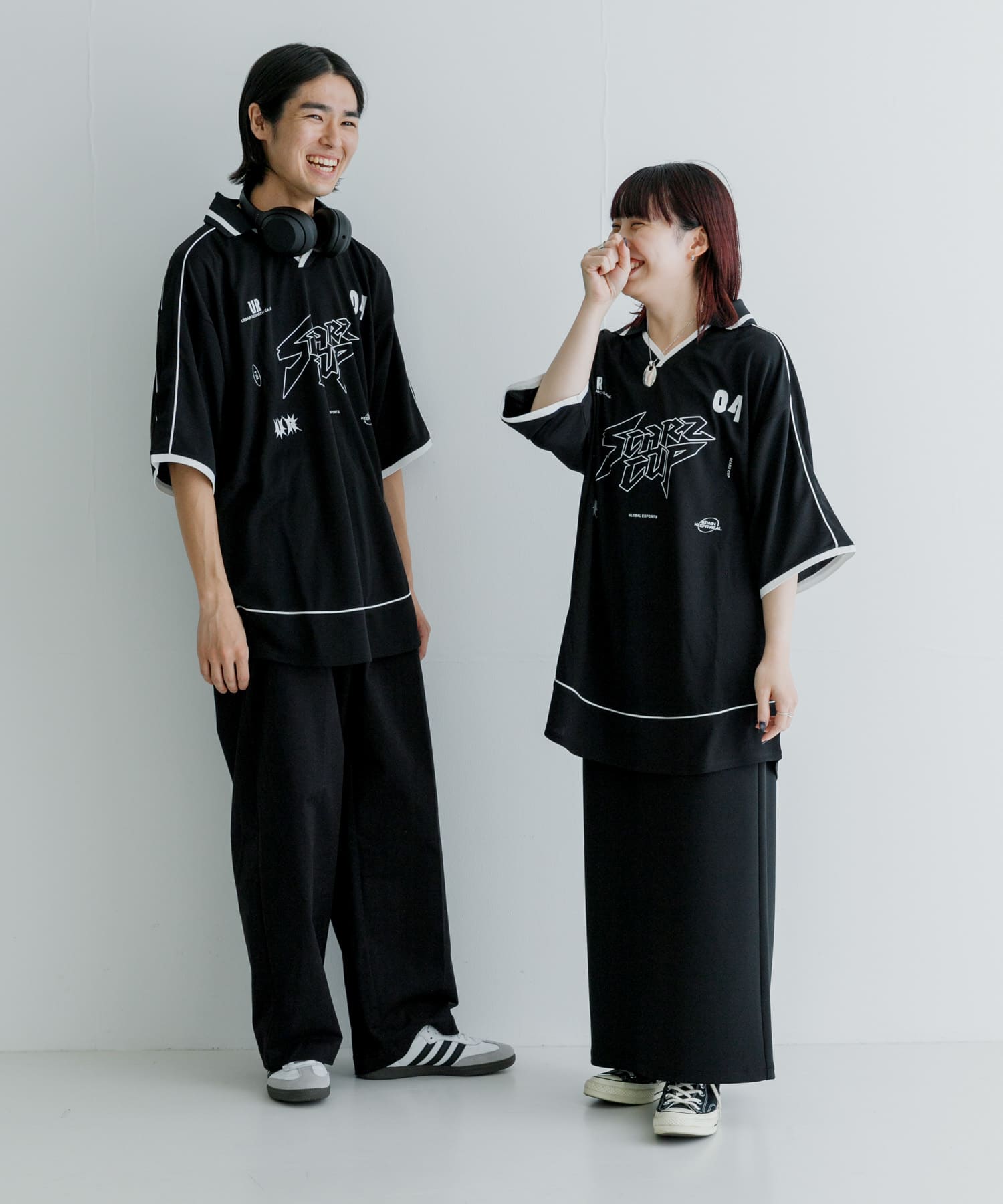 身長：177cm サイズ：L / 身長：153cm サイズ：M