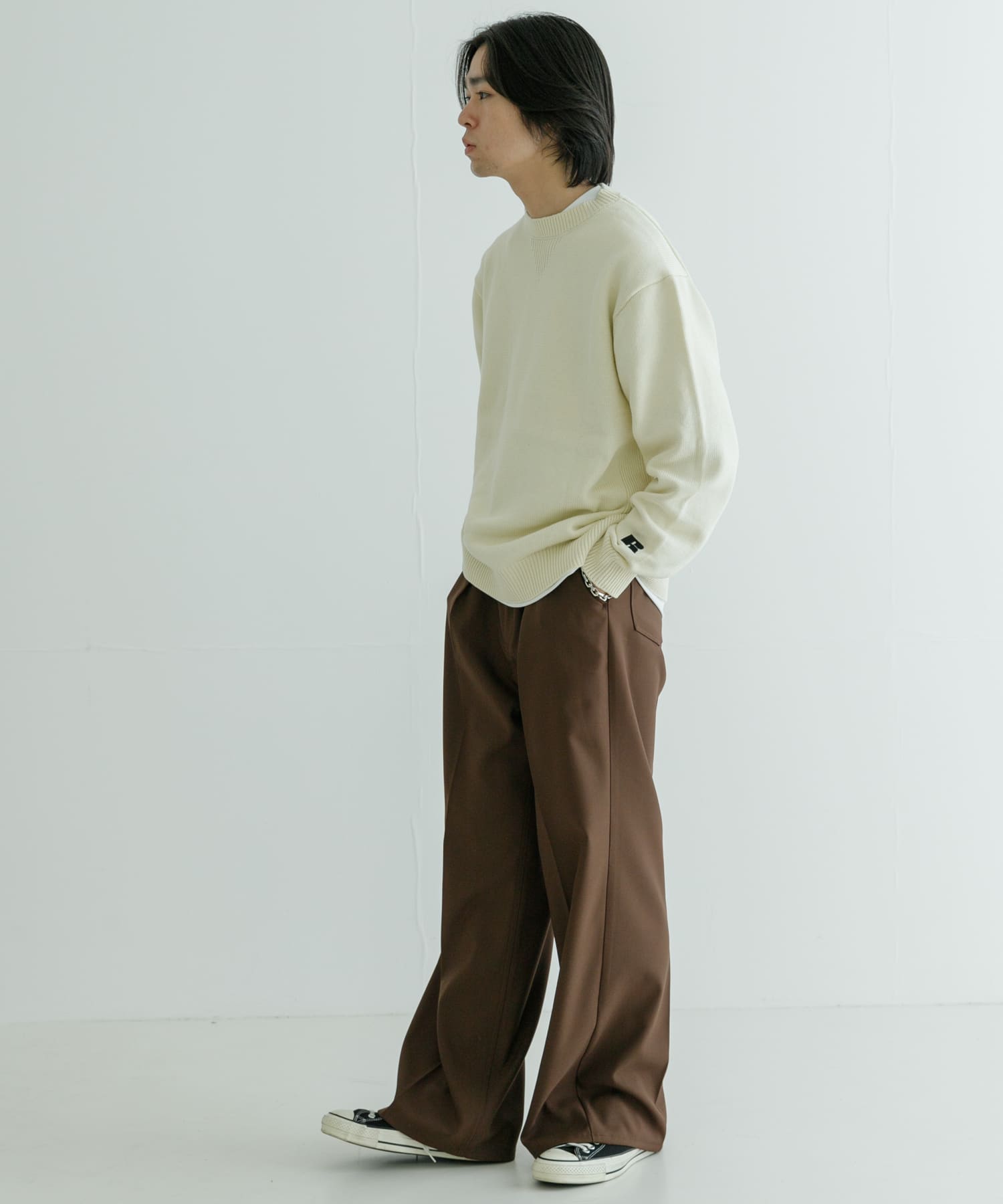 身長：177cm サイズ：L