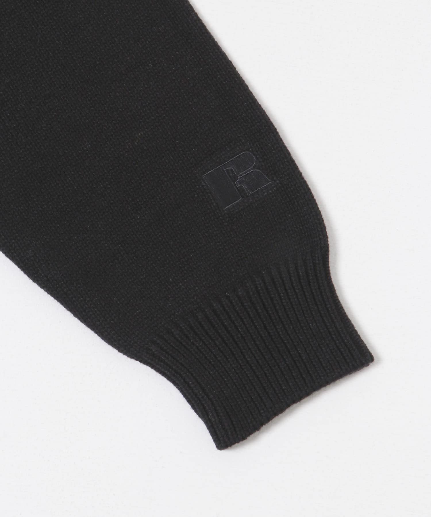 『別注』RUSSELL ATHLETIC×UR　CREW NECK PULLOVER BLACK M