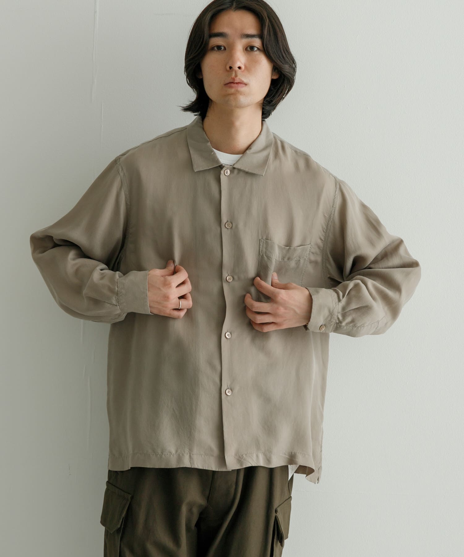 身長：177cm サイズ：L