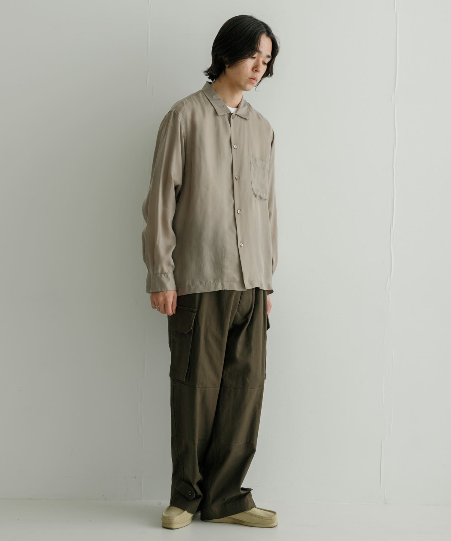 身長：177cm サイズ：L