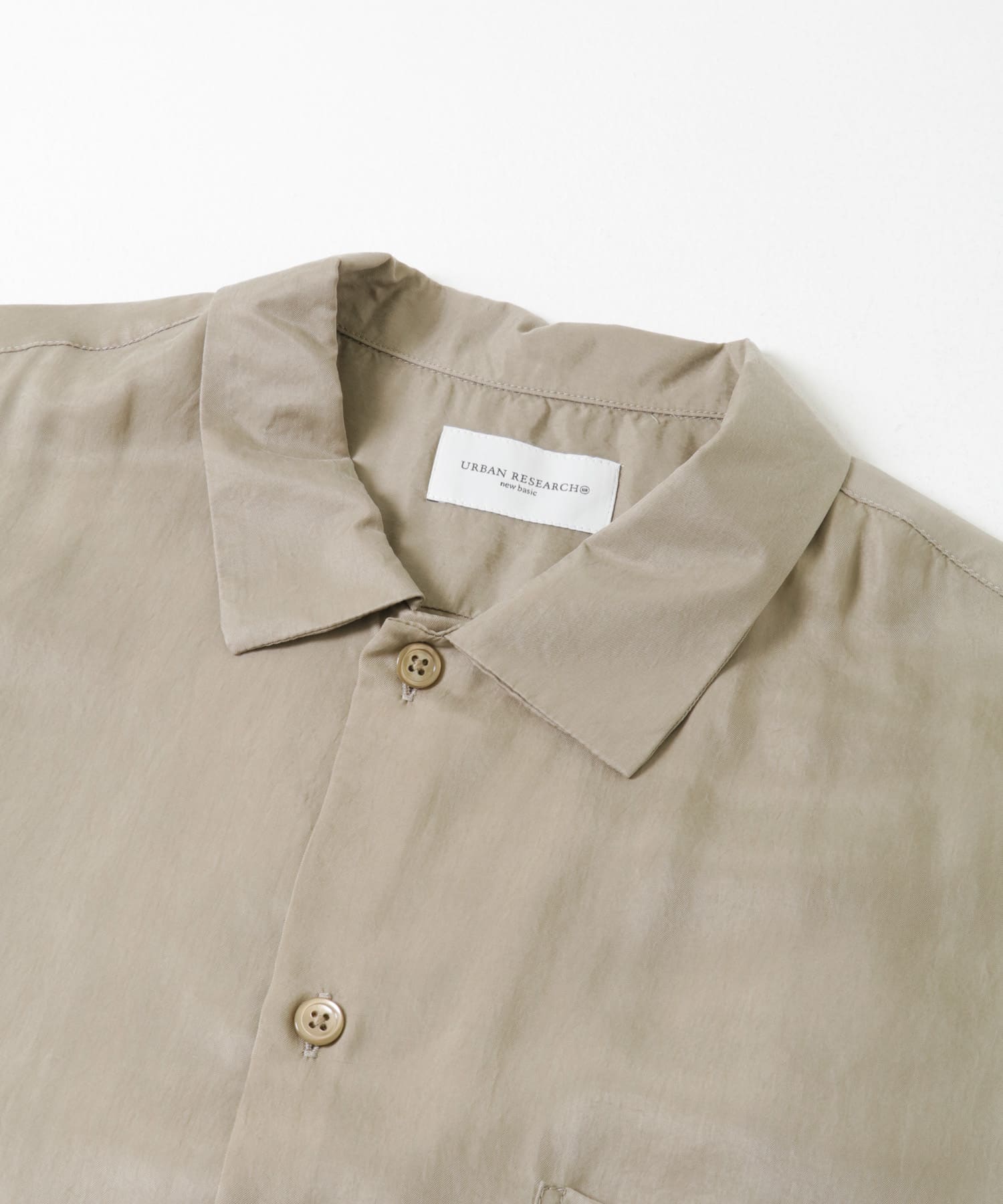 CUPRO FIBRIL BOX SHIRTS GREGE M