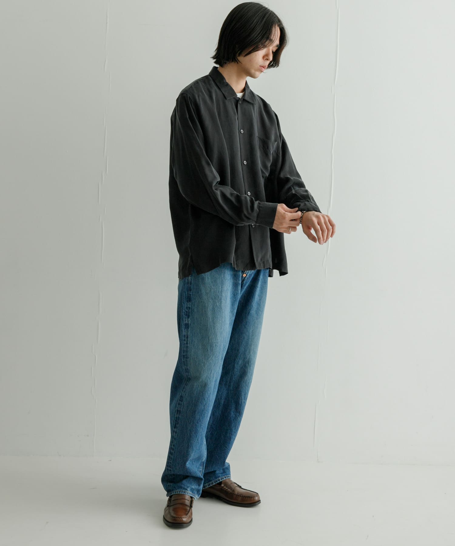 身長：177cm サイズ：L