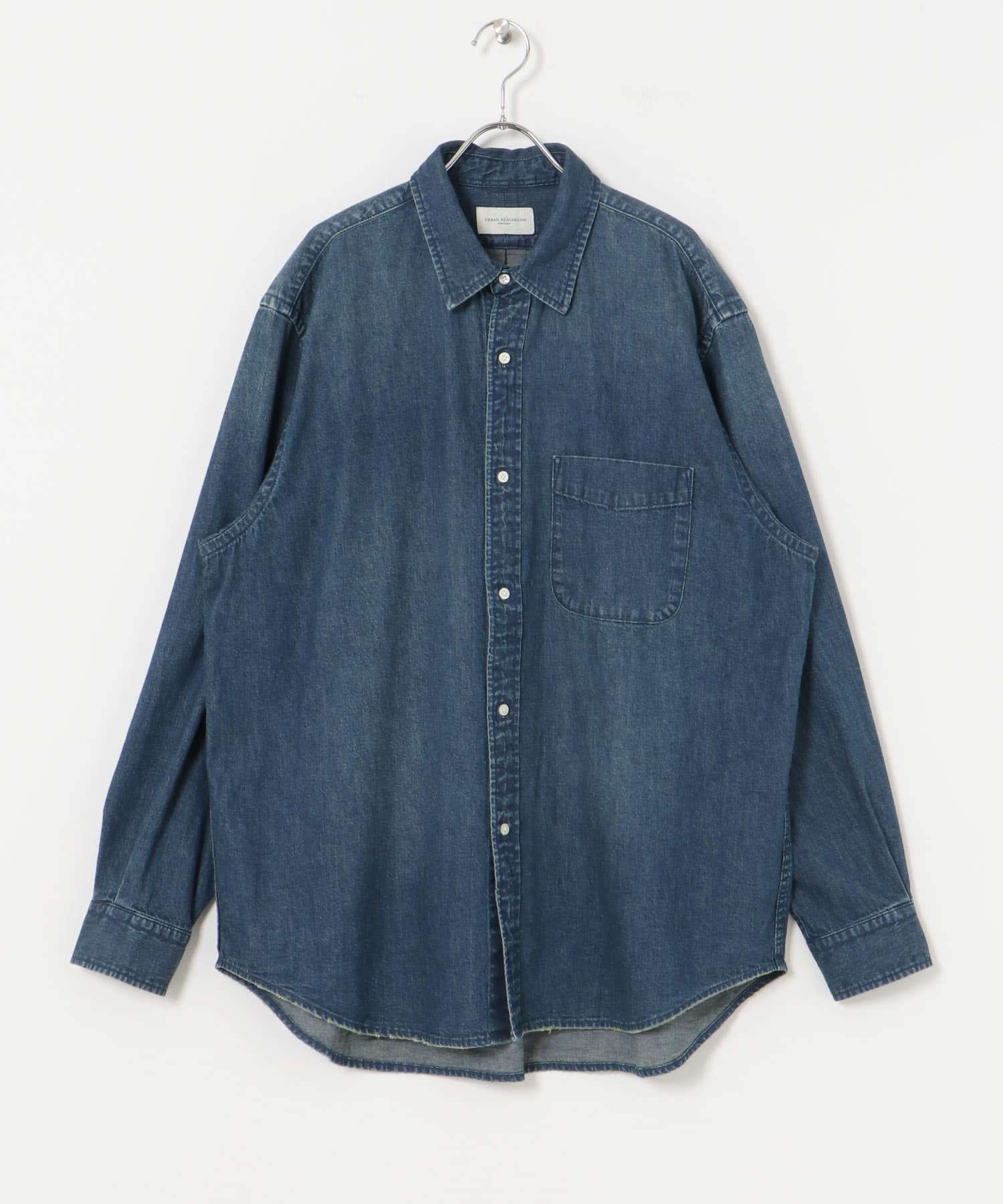 new basic 7oz DENIM SHIRTS INDIGO M