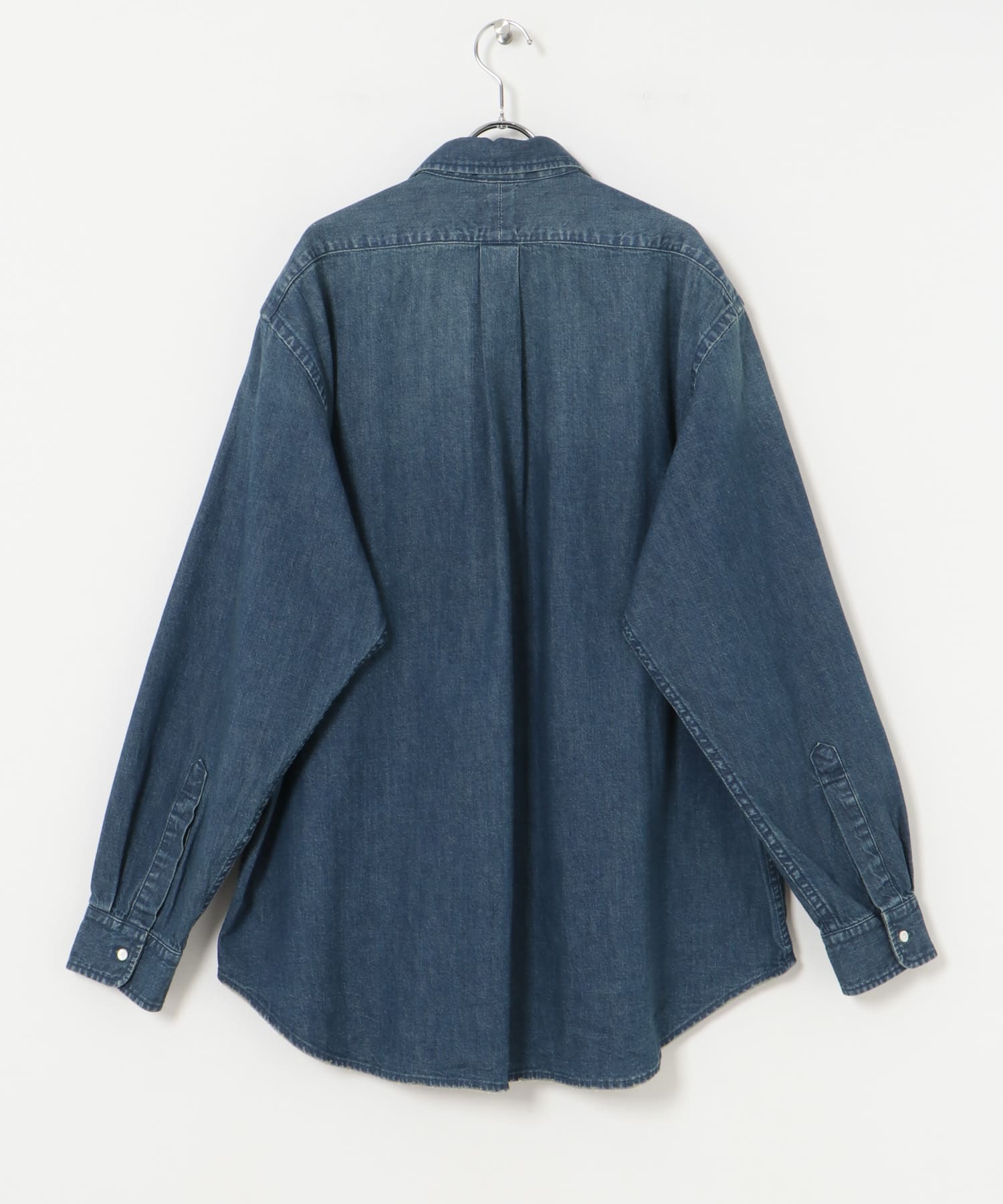 new basic 7oz DENIM SHIRTS INDIGO M