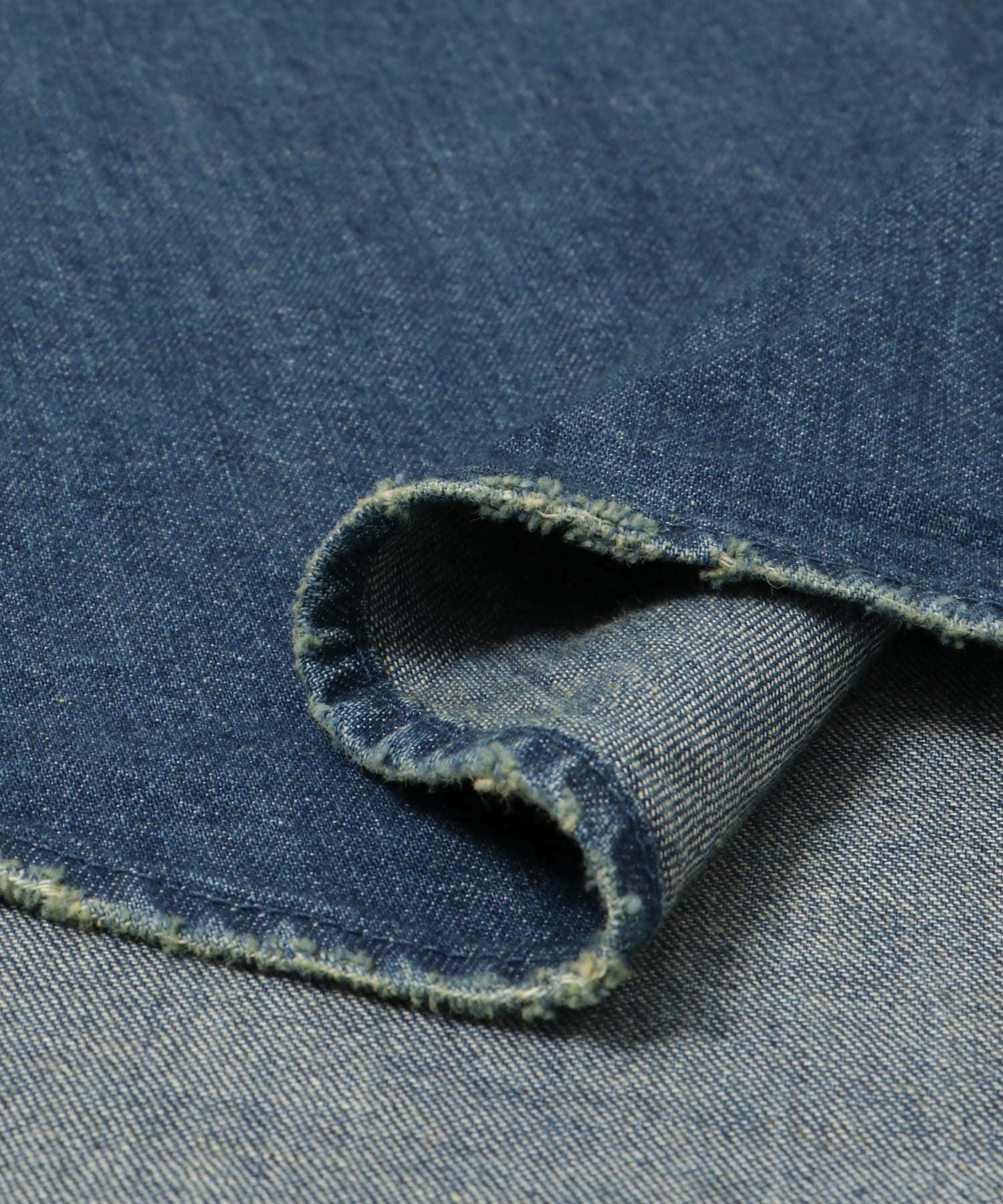new basic 7oz DENIM SHIRTS INDIGO M