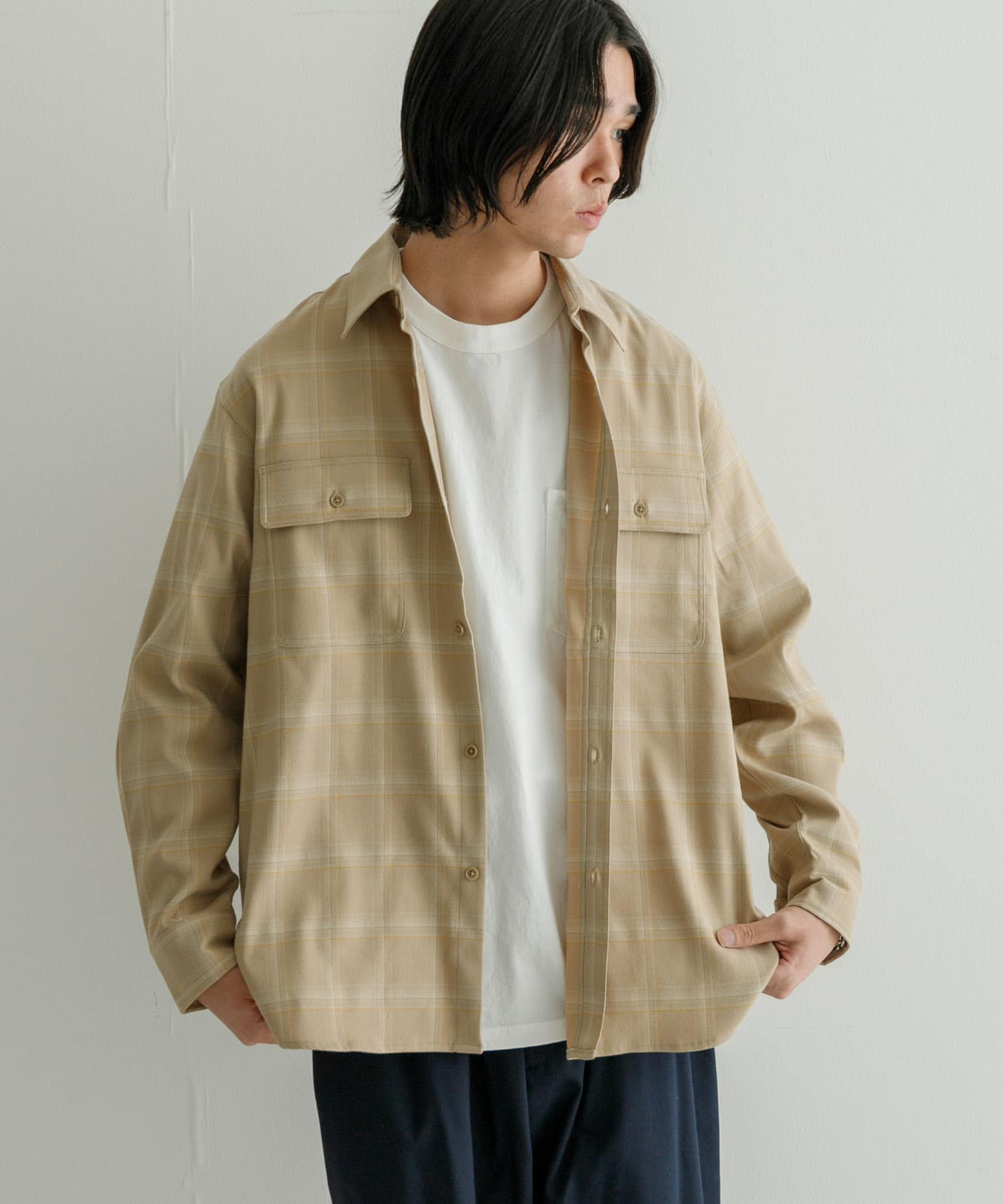 身長：177cm サイズ：L