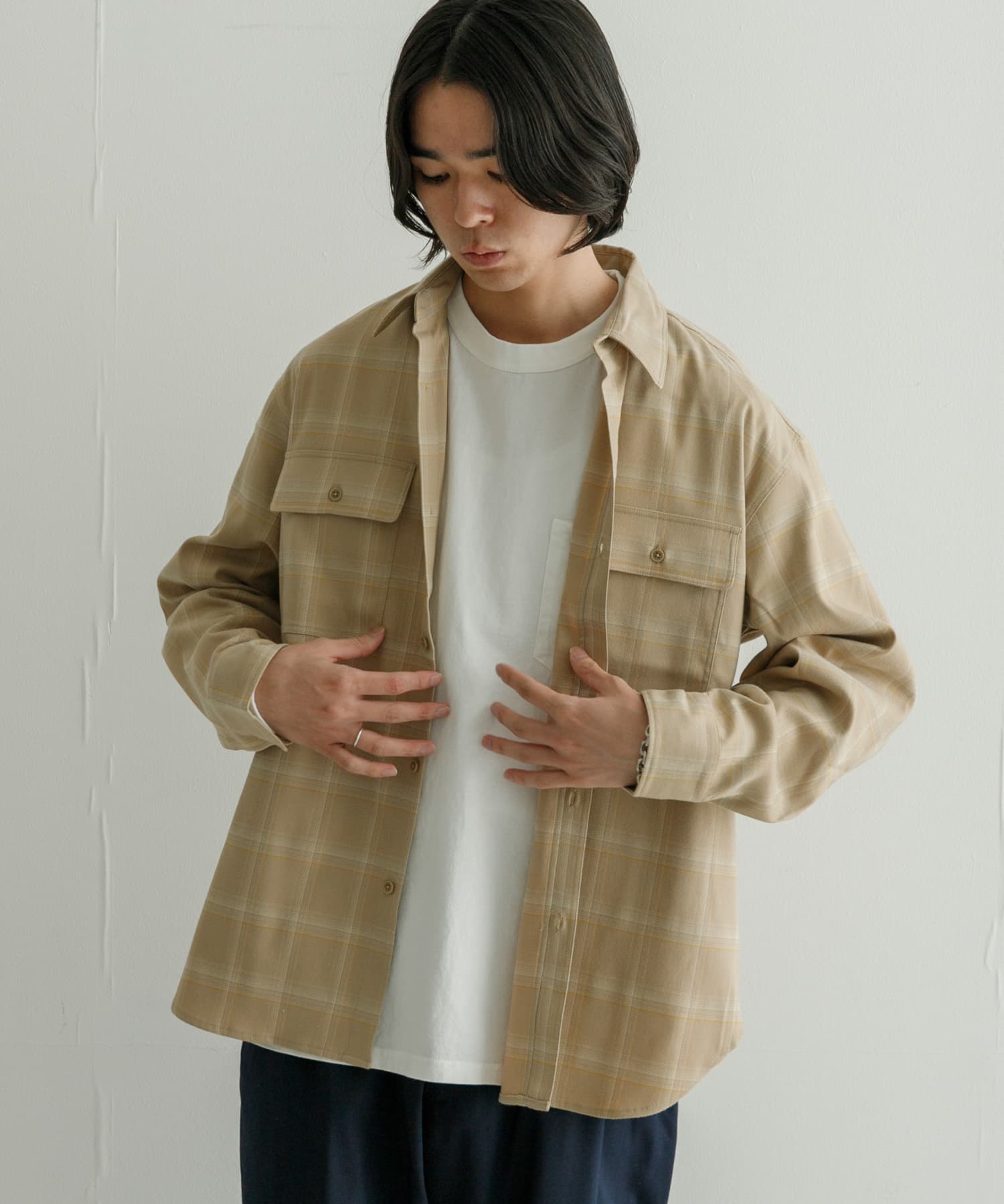 身長：177cm サイズ：L