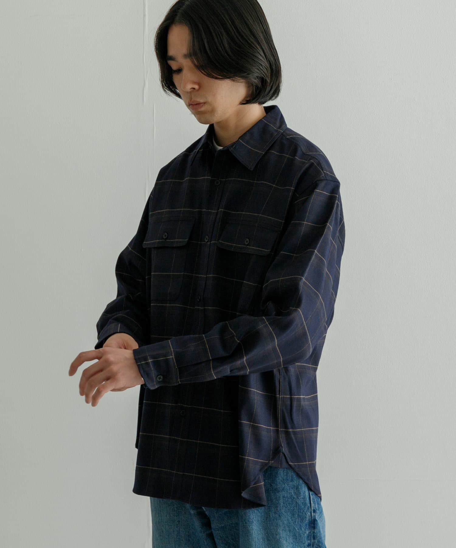 身長：177cm サイズ：L