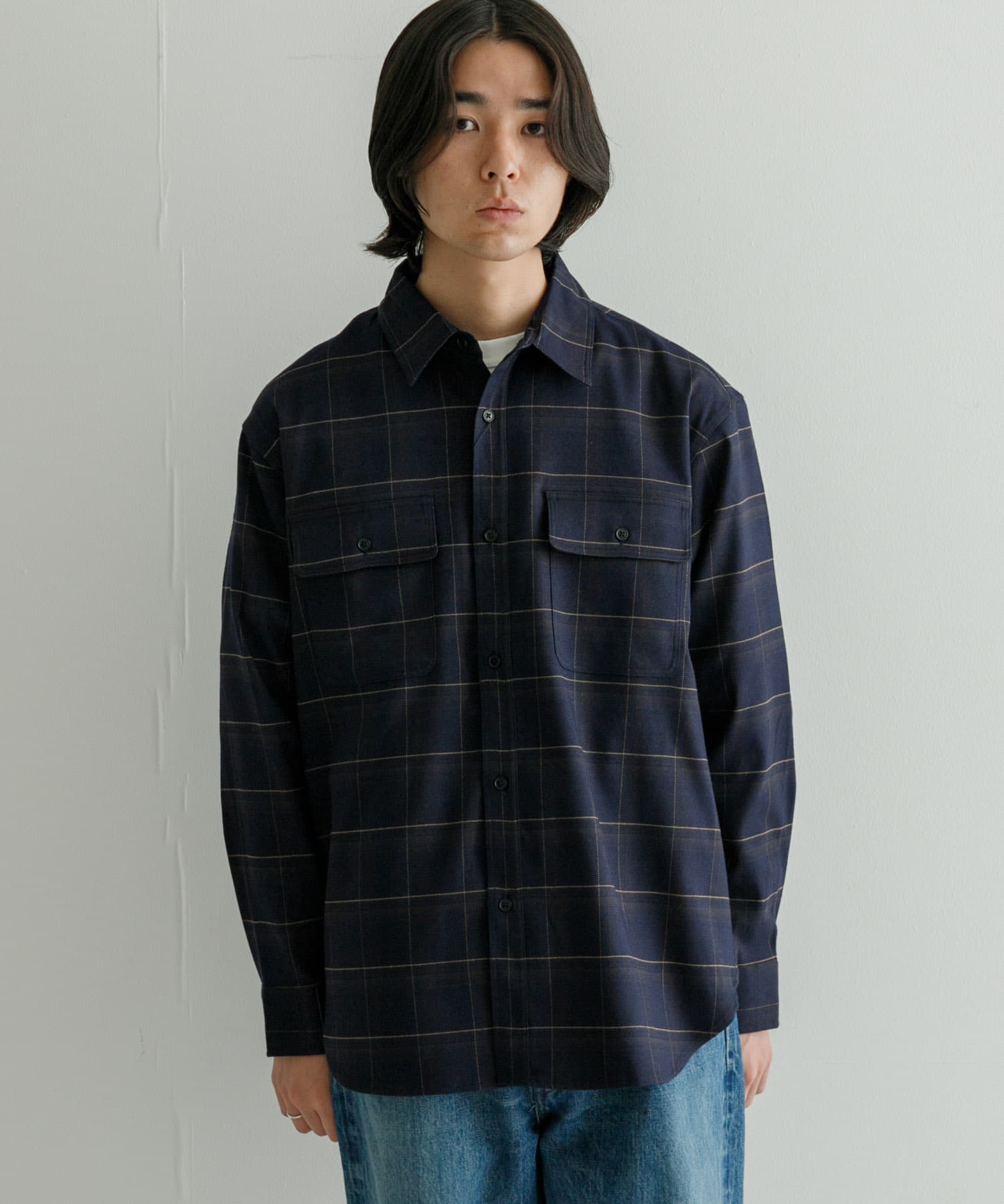 身長：177cm サイズ：L
