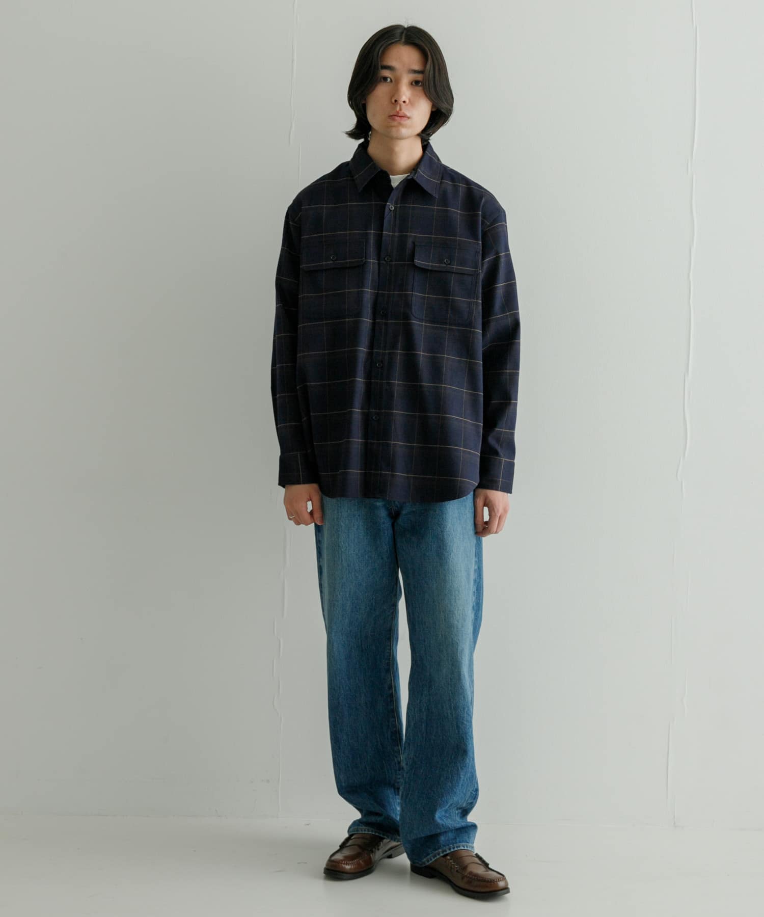 身長：177cm サイズ：L