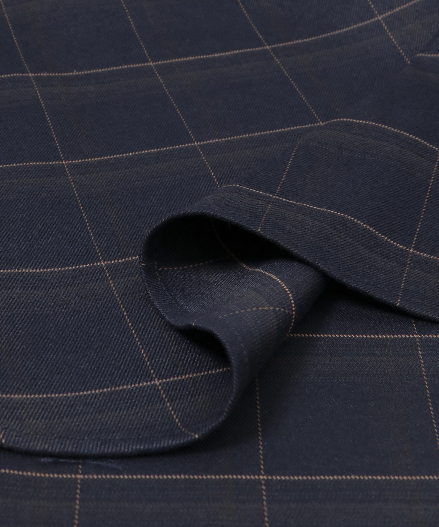 『UR TECH』CHECK SHIRTS NAVY CH M