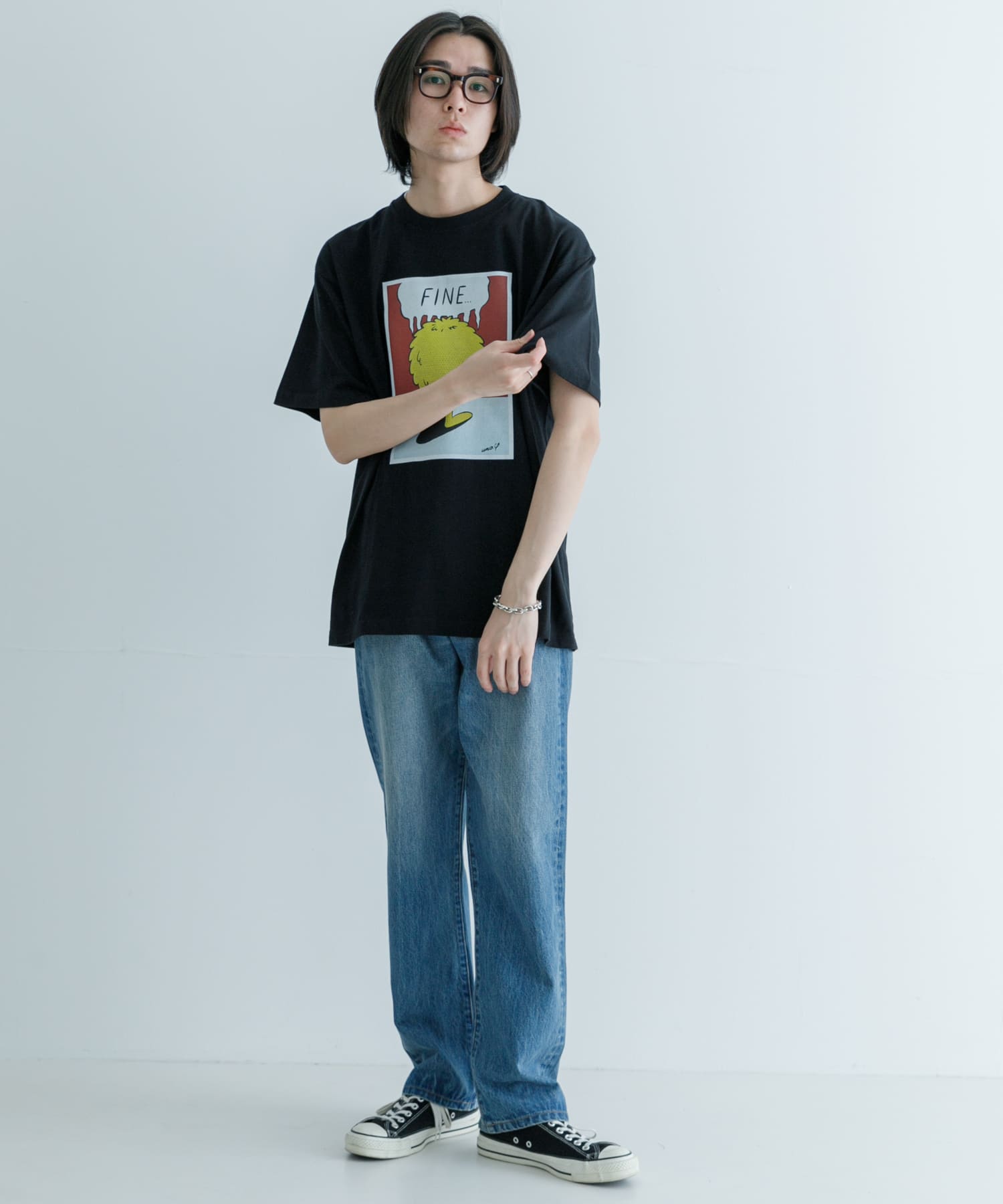 身長：177cm サイズ：L