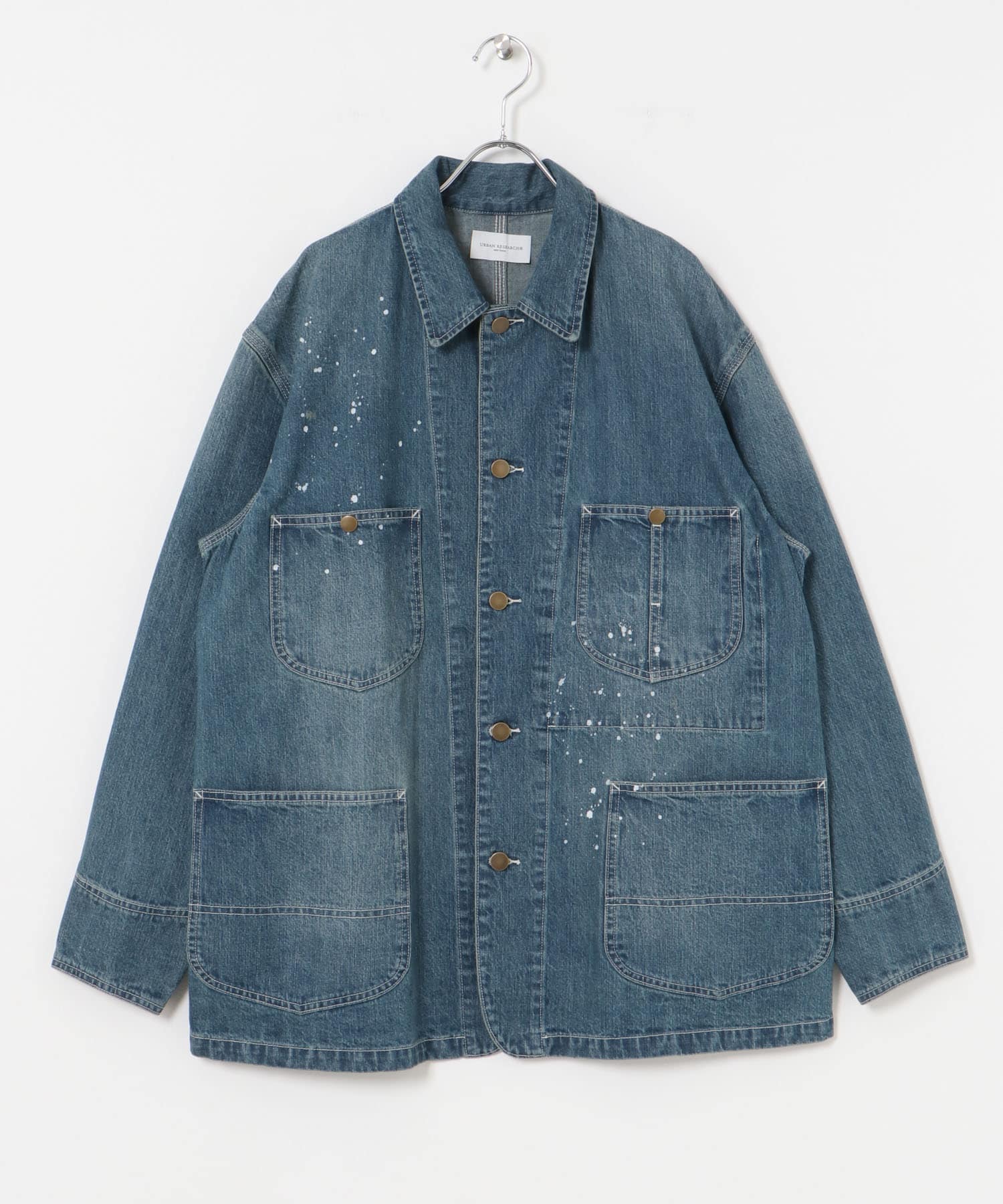 new basic 10oz DENIM COVERALL INDIGO M