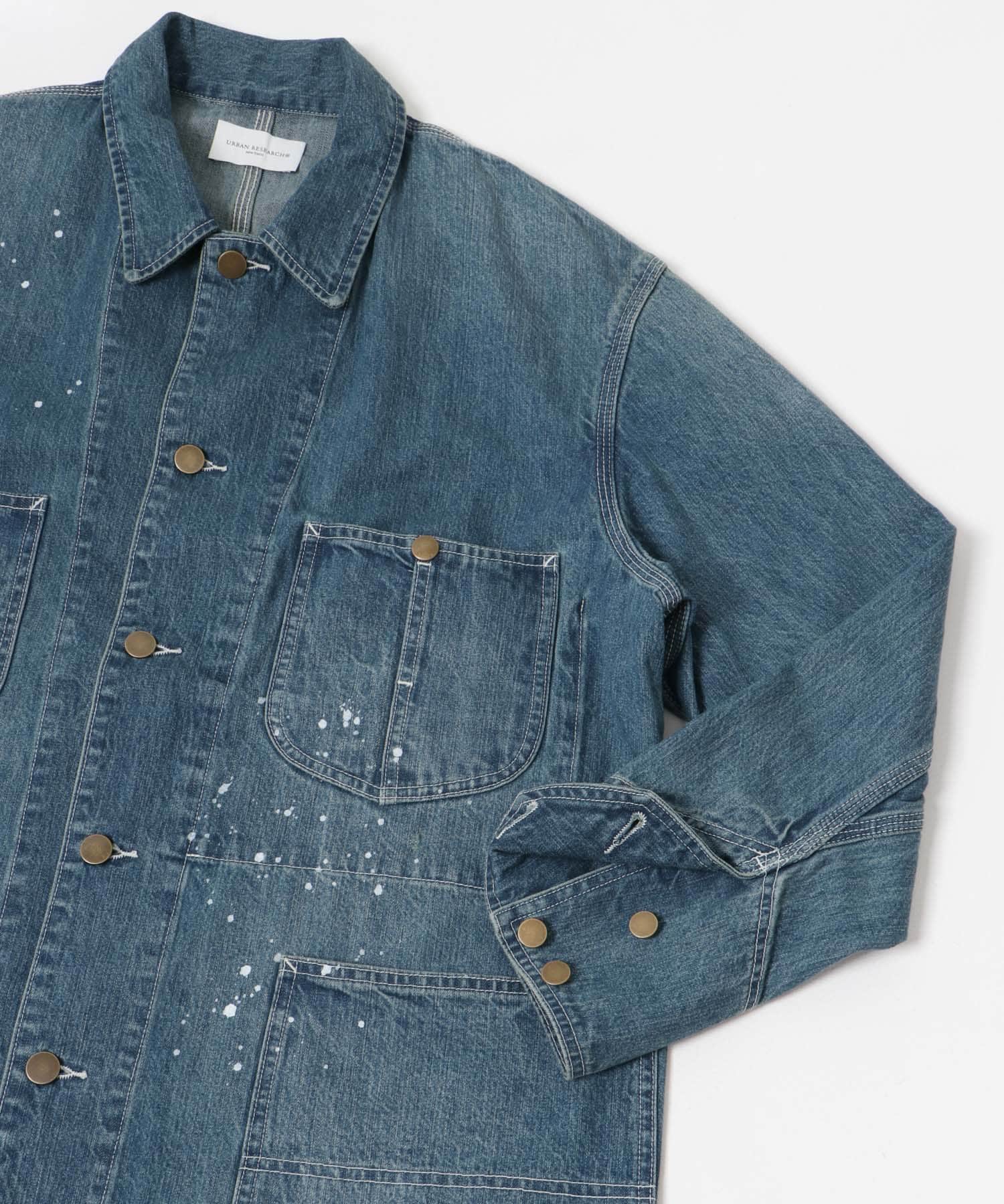 new basic 10oz DENIM COVERALL INDIGO M