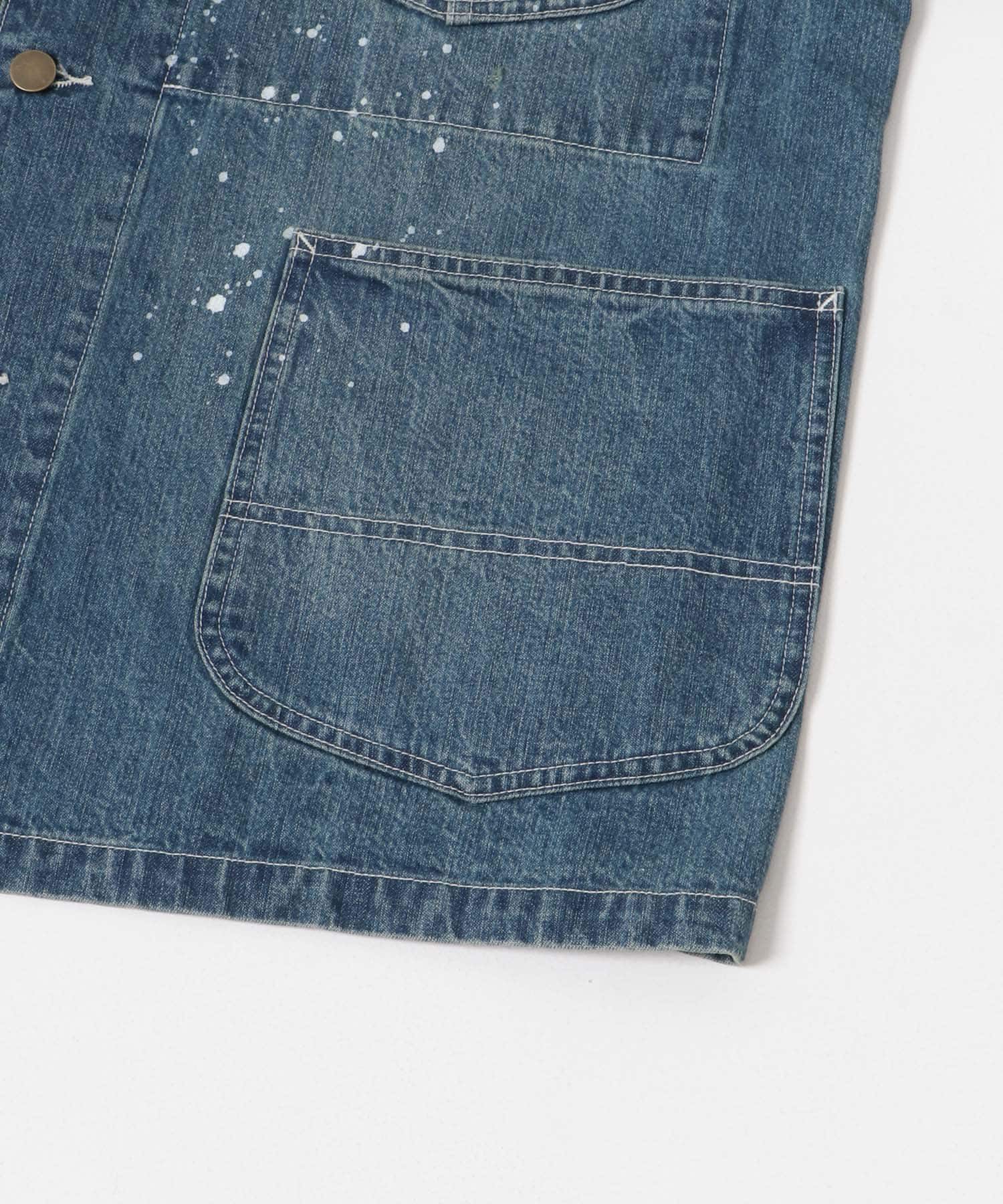 new basic 10oz DENIM COVERALL INDIGO M