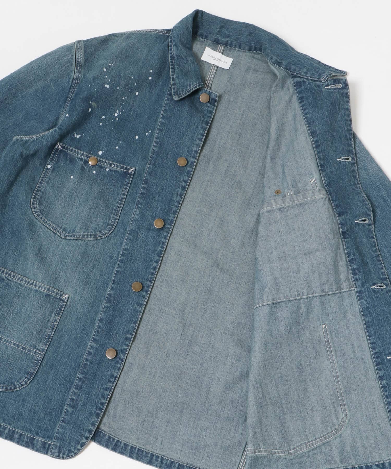 new basic 10oz DENIM COVERALL INDIGO M