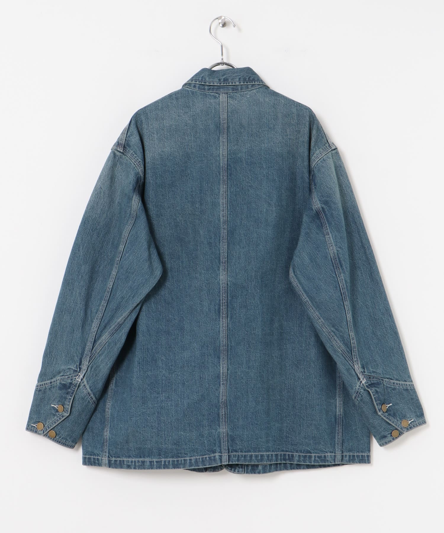 new basic 10oz DENIM COVERALL INDIGO M