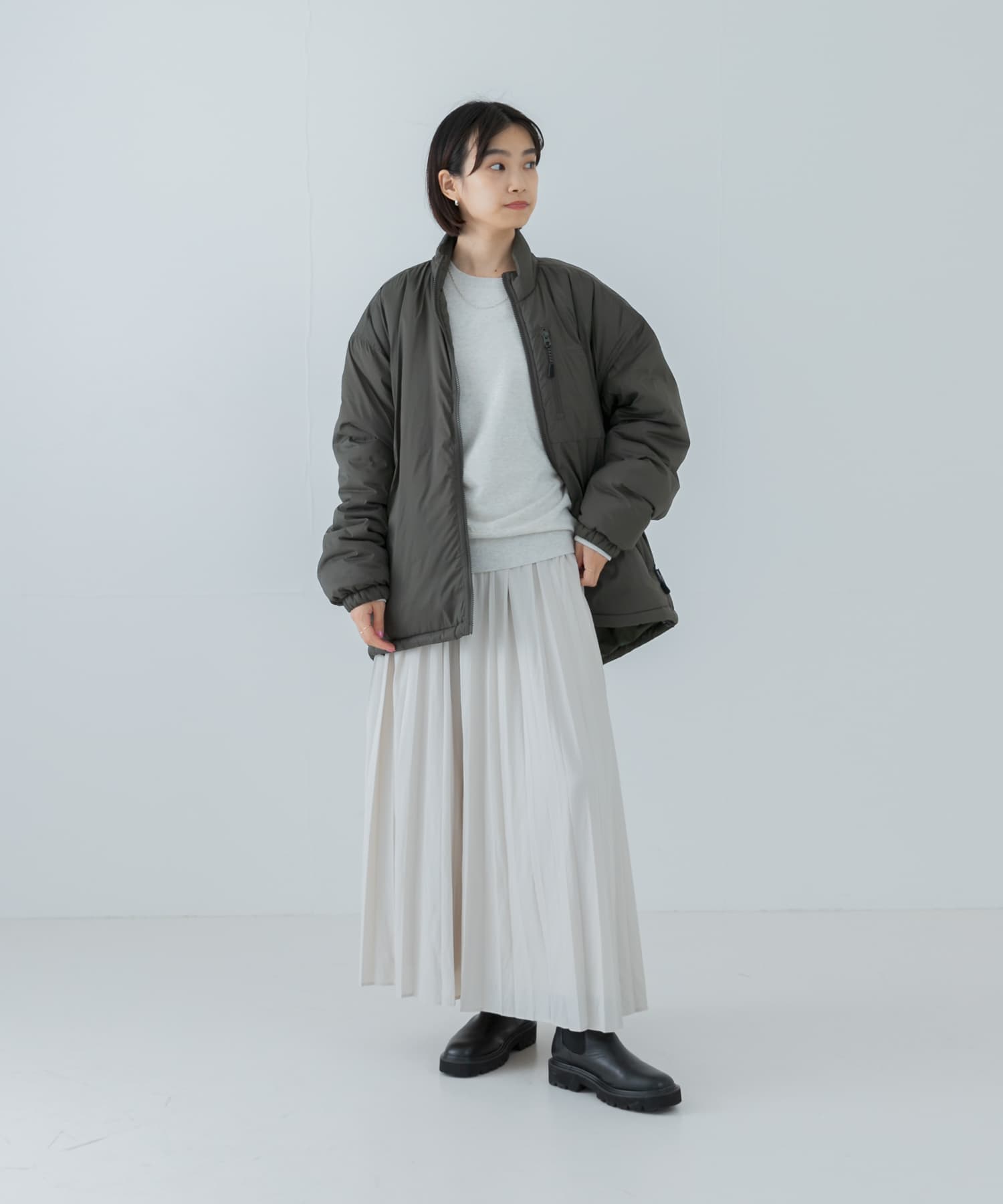 身長：161cm サイズ：M