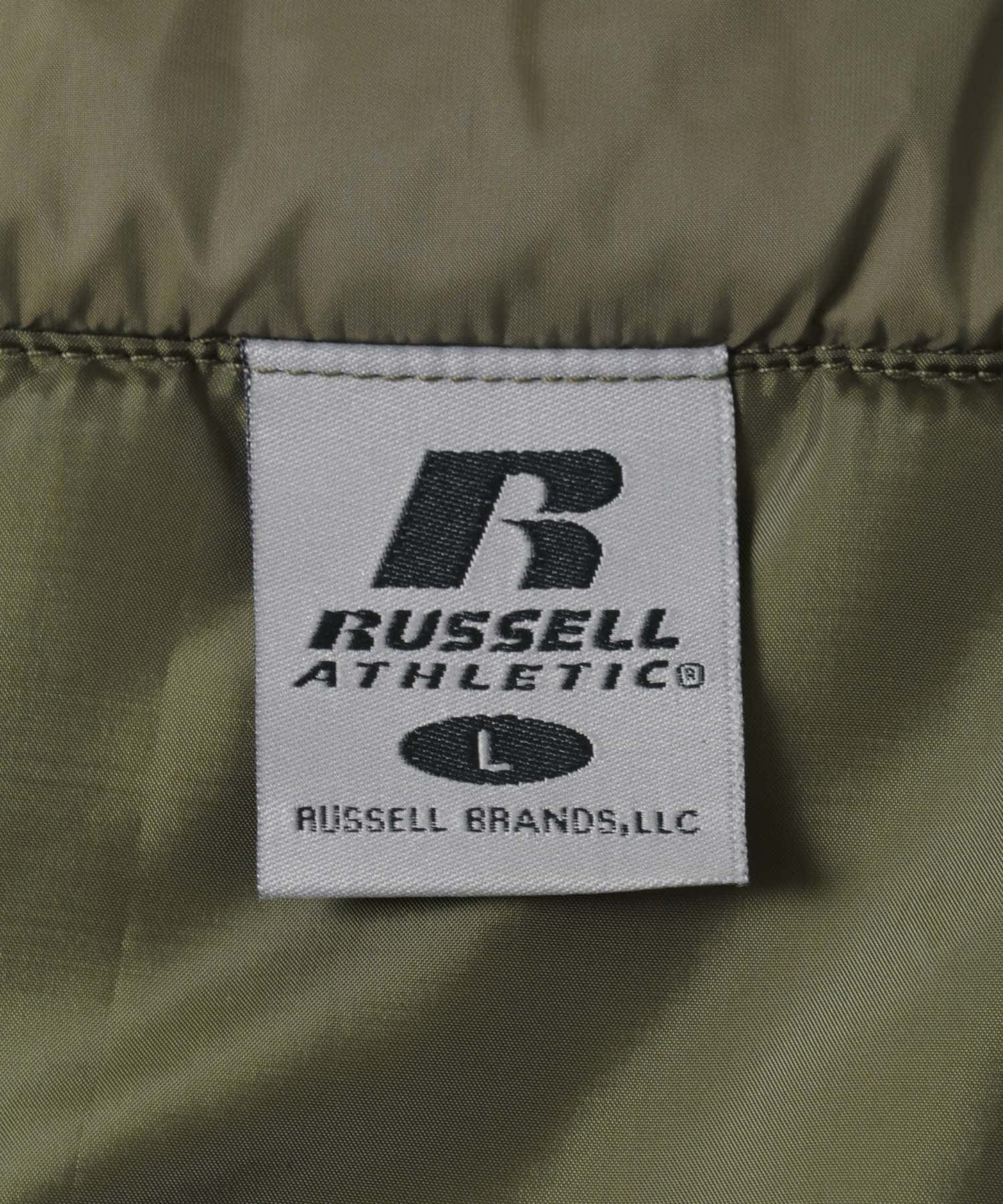 『別注』RUSSELL ATHLETIC×URBAN RESEARCH　インサレーションブルゾン KHAKI M