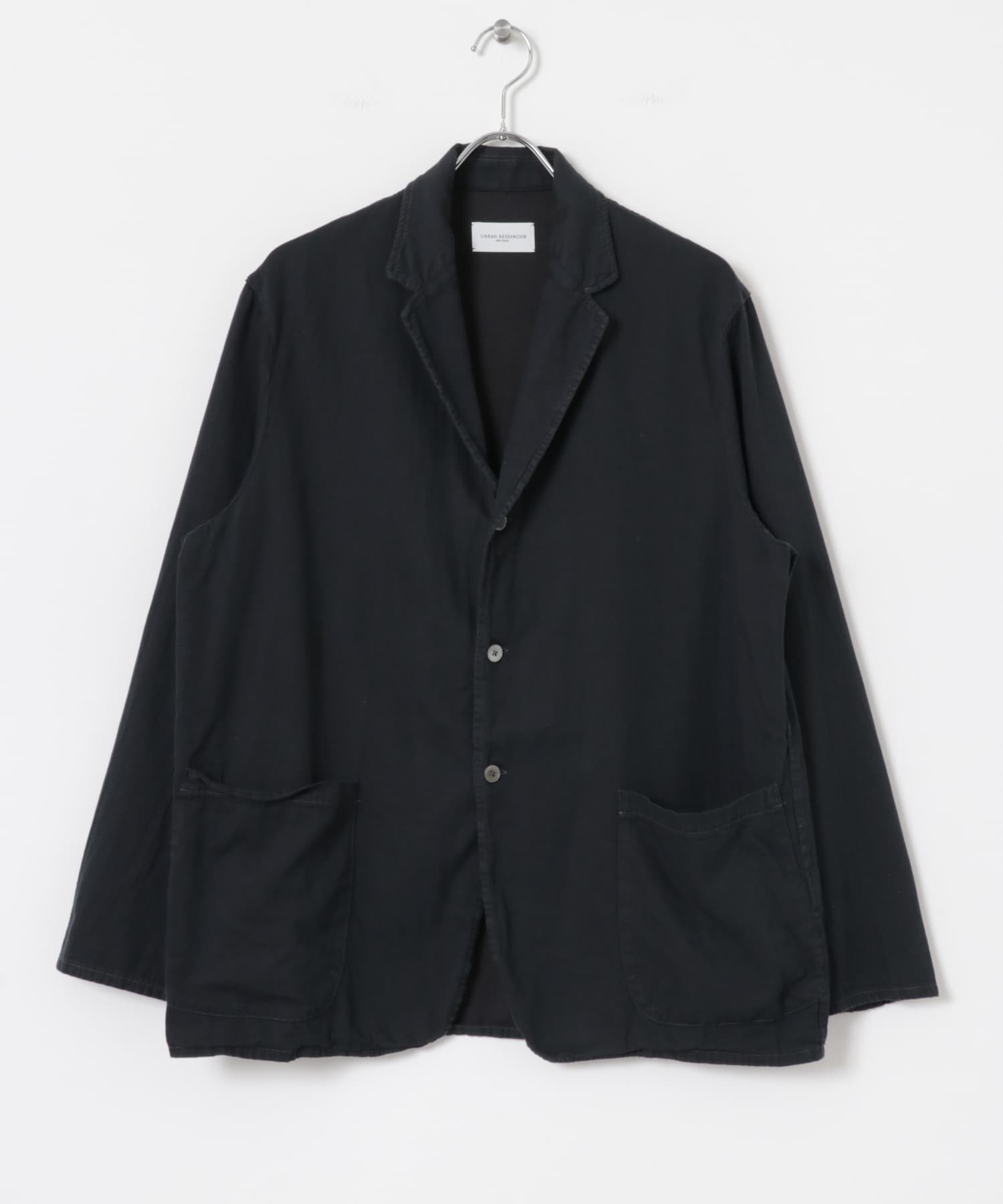 new basic デニムオーバーダイジャケット BLACK M