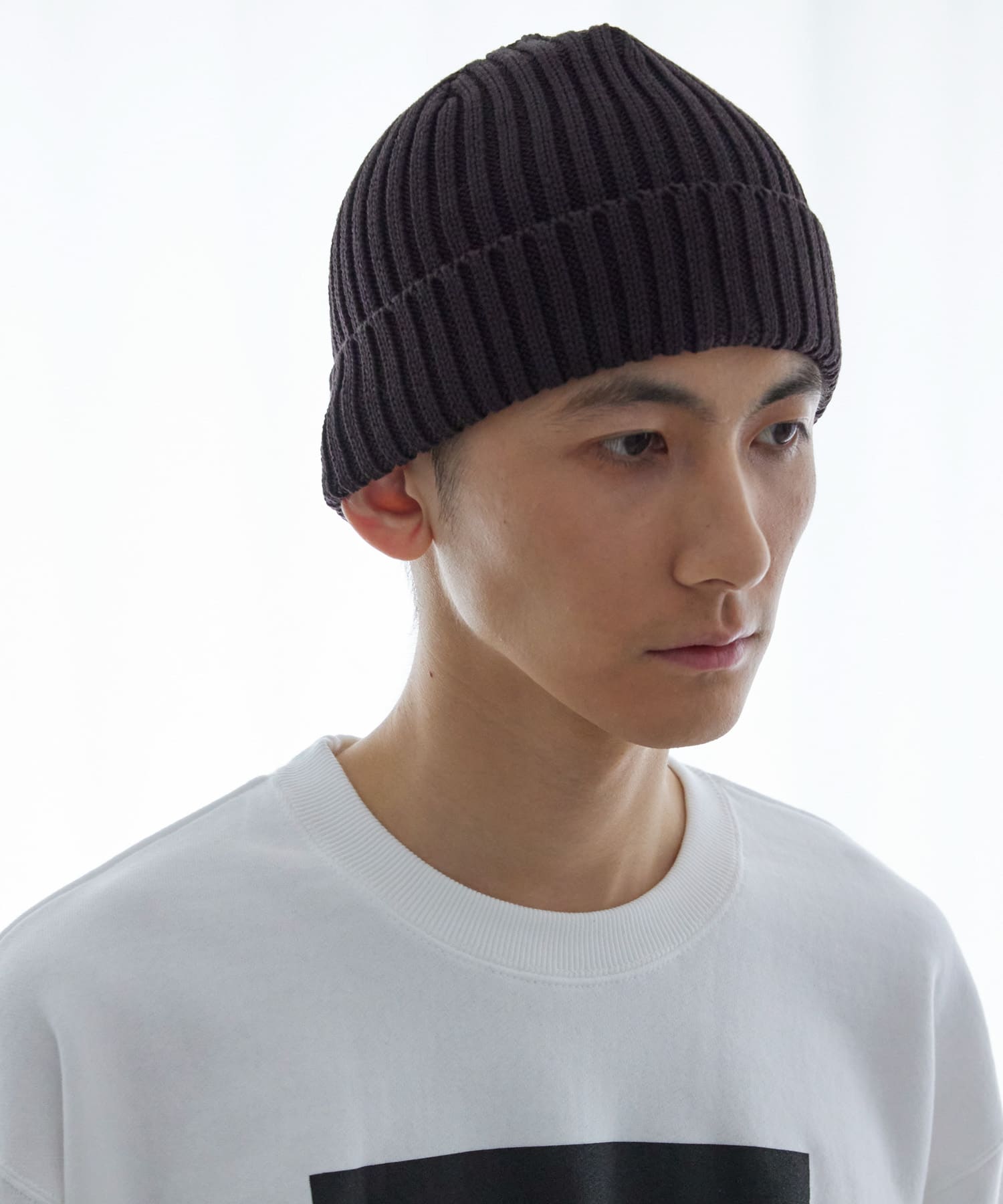 LILYニットキャップ D BROWN FREE