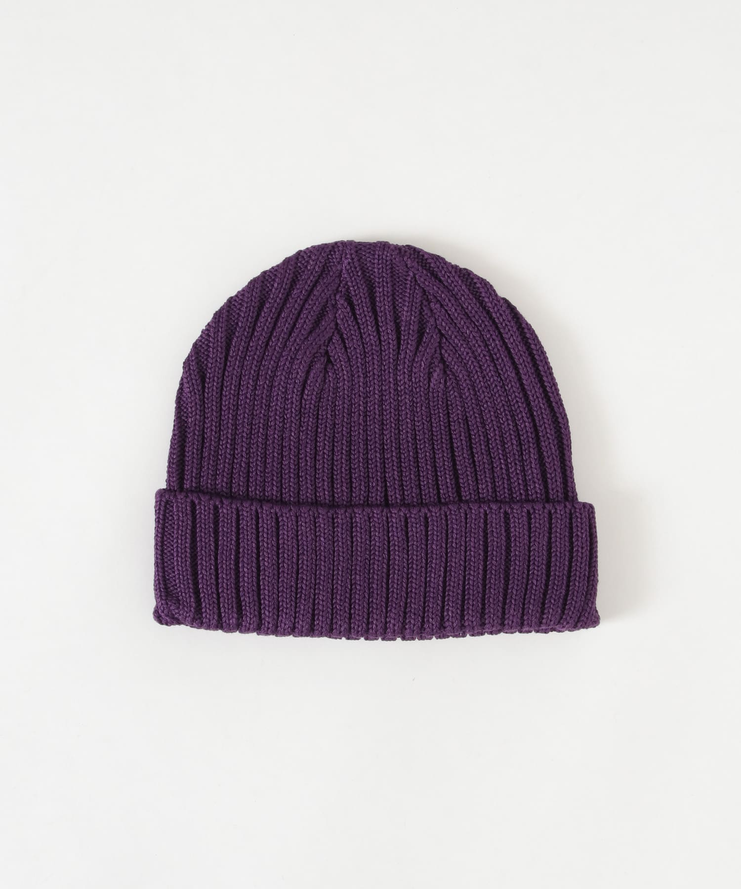 LILYニットキャップ PURPLE FREE