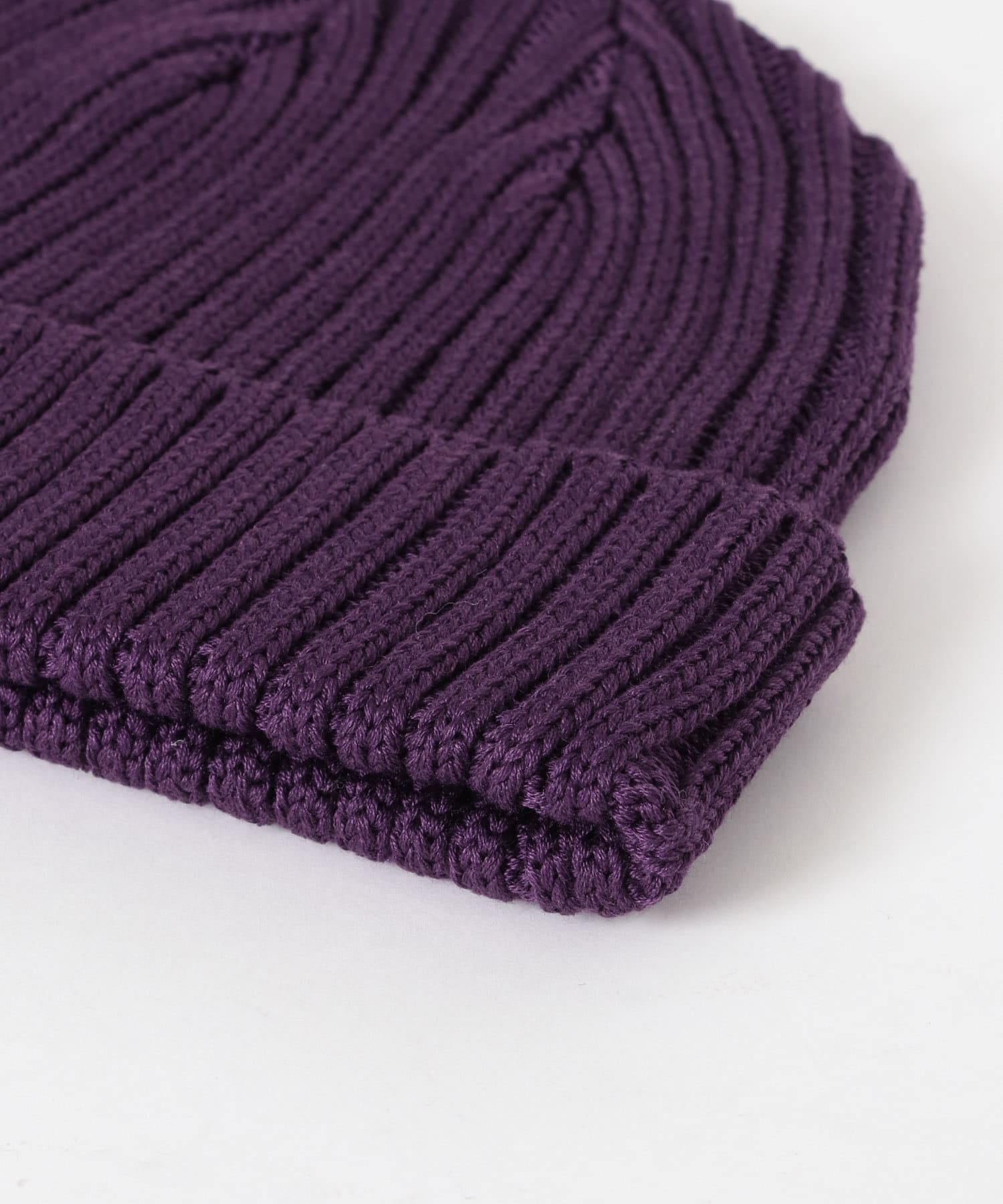 LILYニットキャップ PURPLE FREE